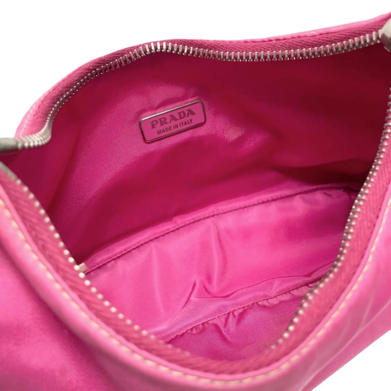 Prada Pink Nylon Mini Bag