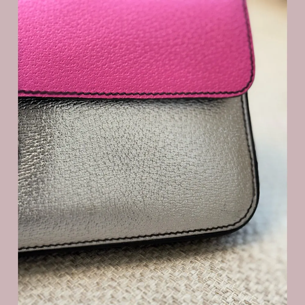 Prada Tricolor Cinghiale Clutch