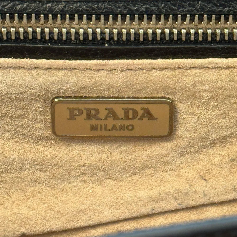 Prada Tricolor Cinghiale Clutch