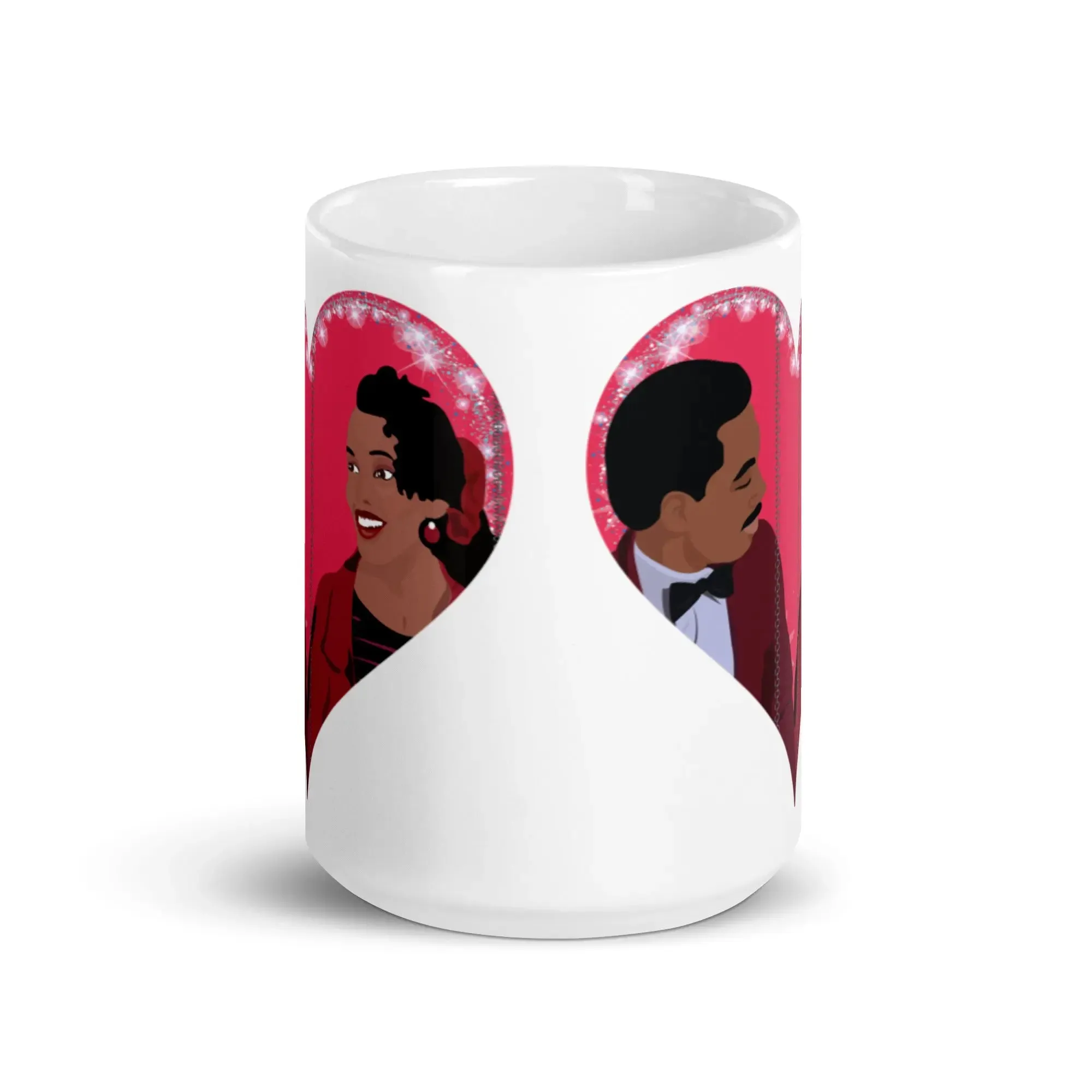 Prince Akeem & Lisa Mcdowell Glossy Mug