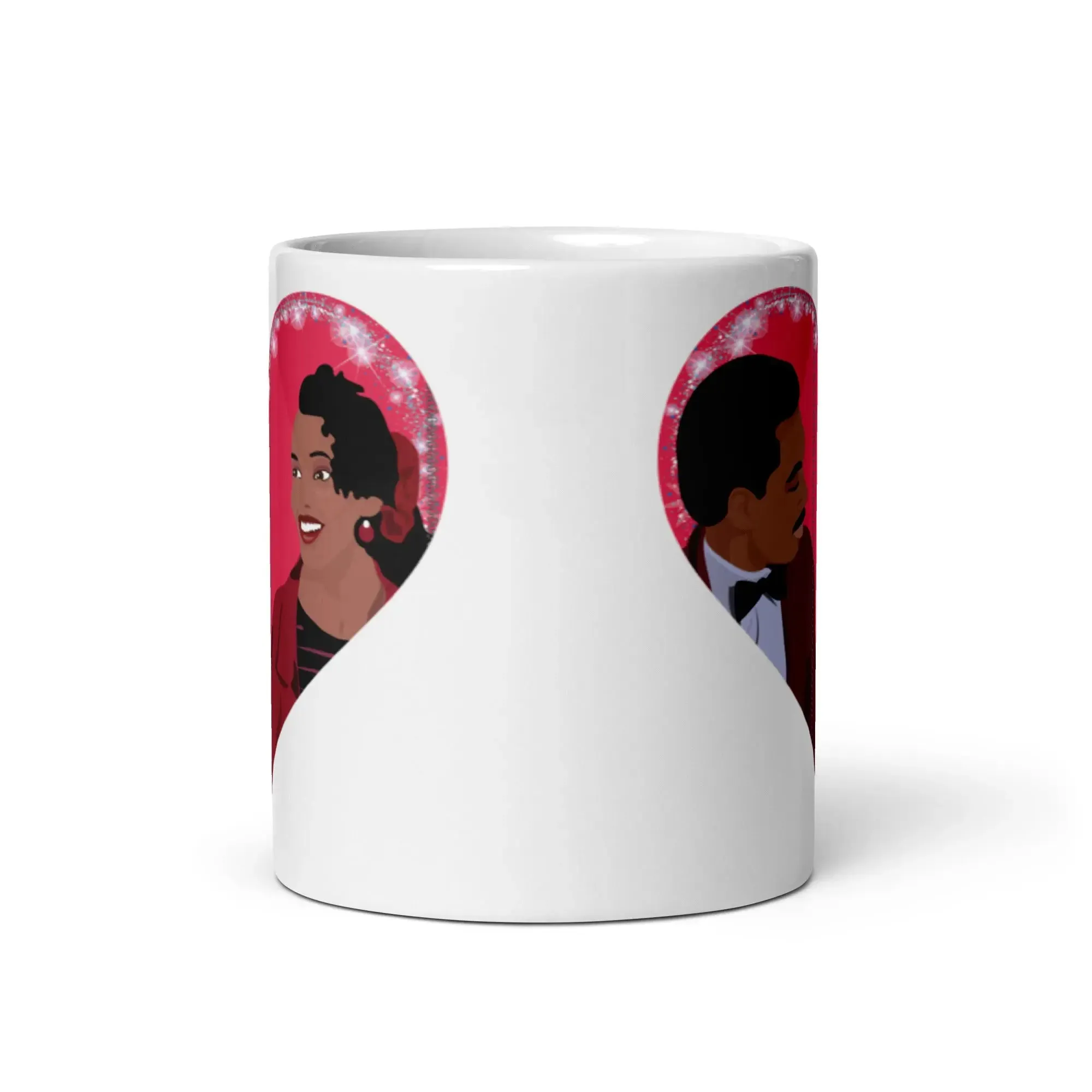 Prince Akeem & Lisa Mcdowell Glossy Mug