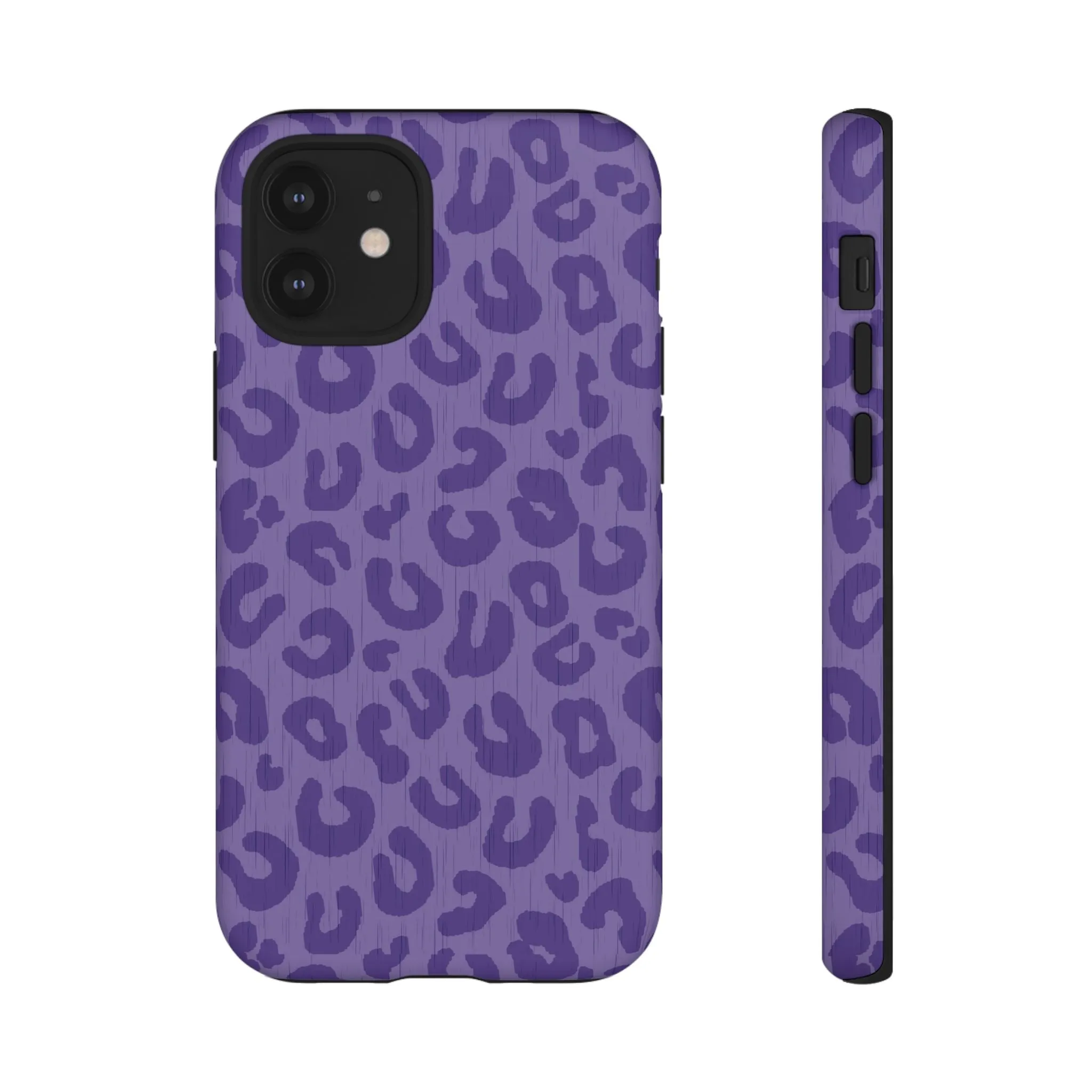 Purple Cheetah Cell Phone Tough Case - Various Styles/Sizes