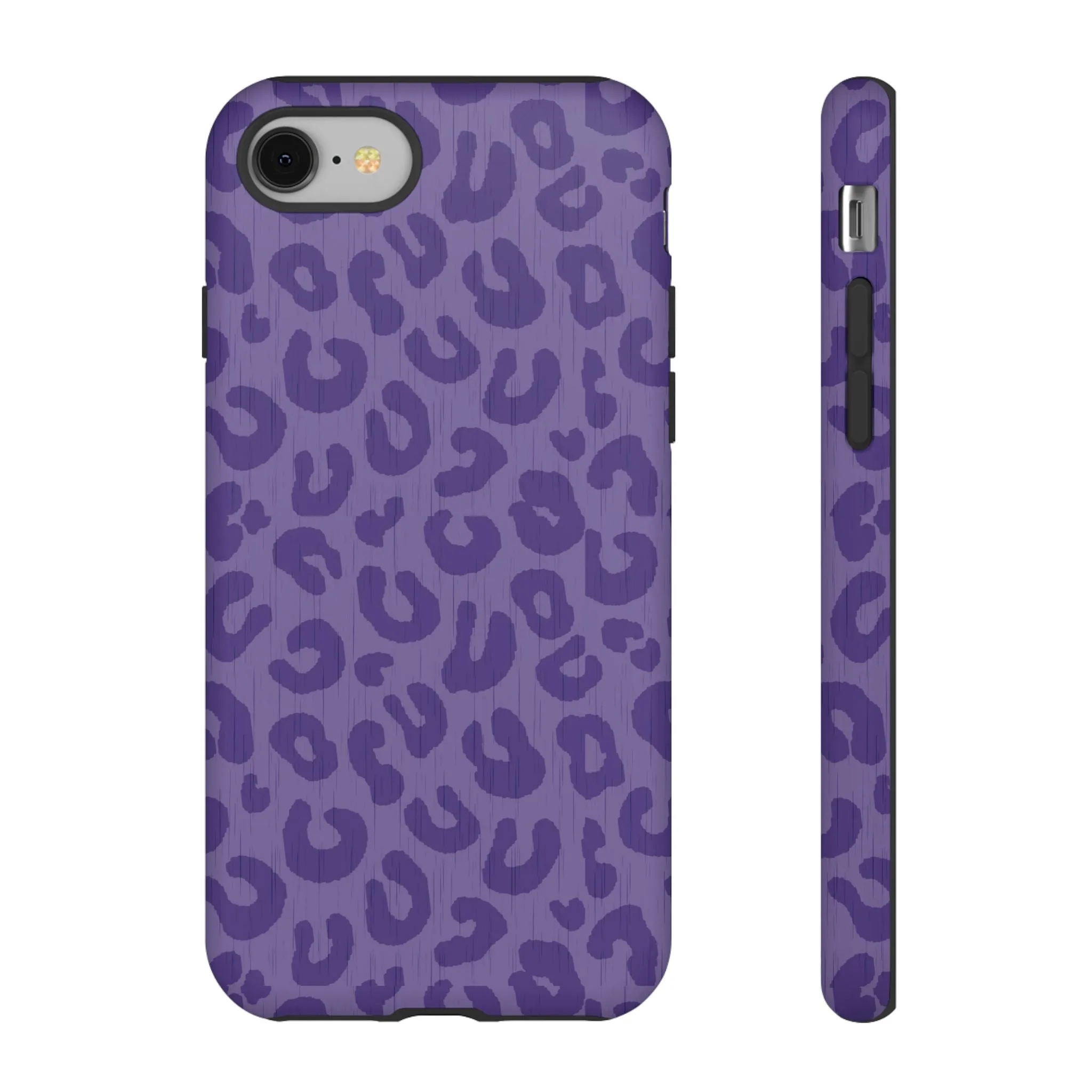 Purple Cheetah Cell Phone Tough Case - Various Styles/Sizes
