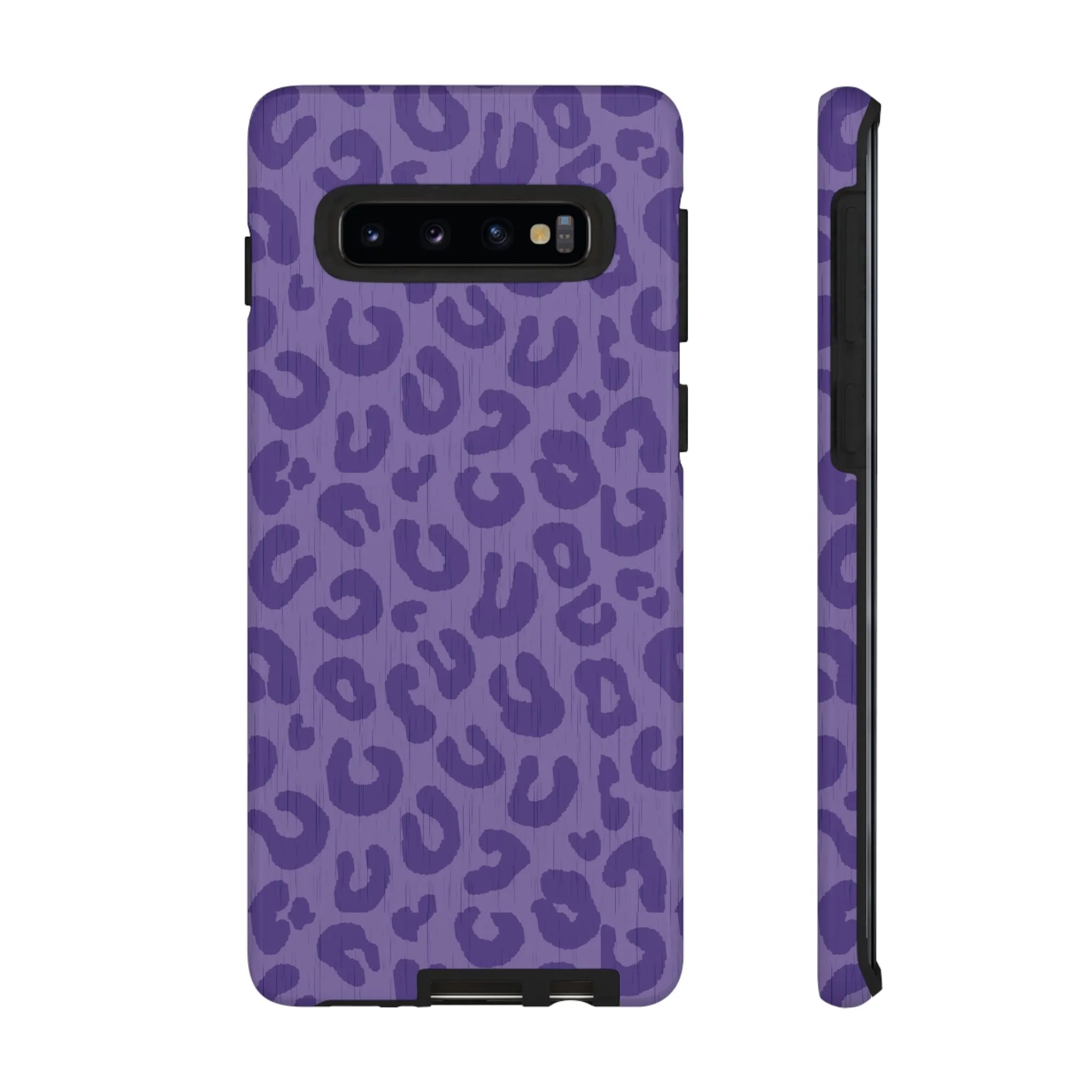 Purple Cheetah Cell Phone Tough Case - Various Styles/Sizes