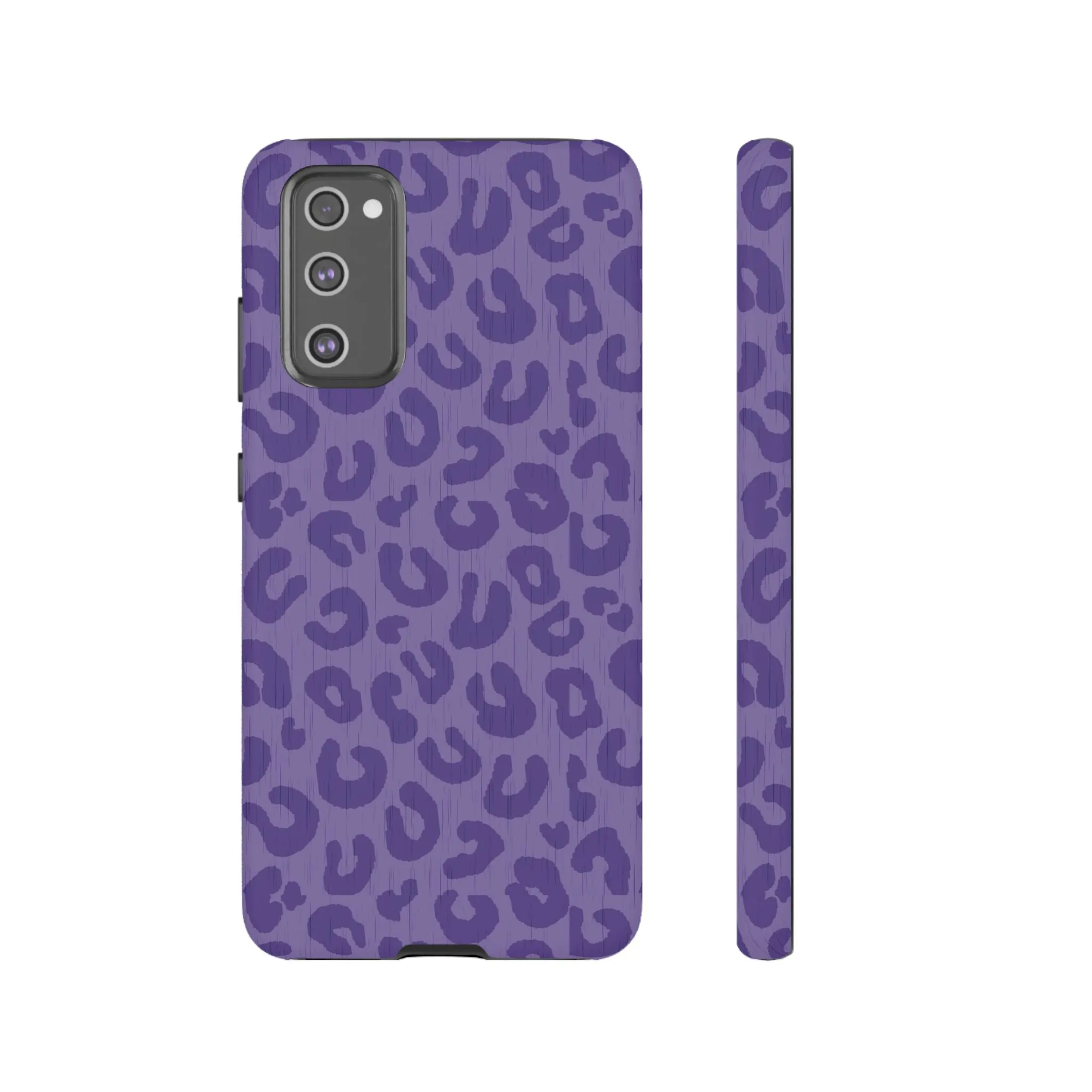 Purple Cheetah Cell Phone Tough Case - Various Styles/Sizes