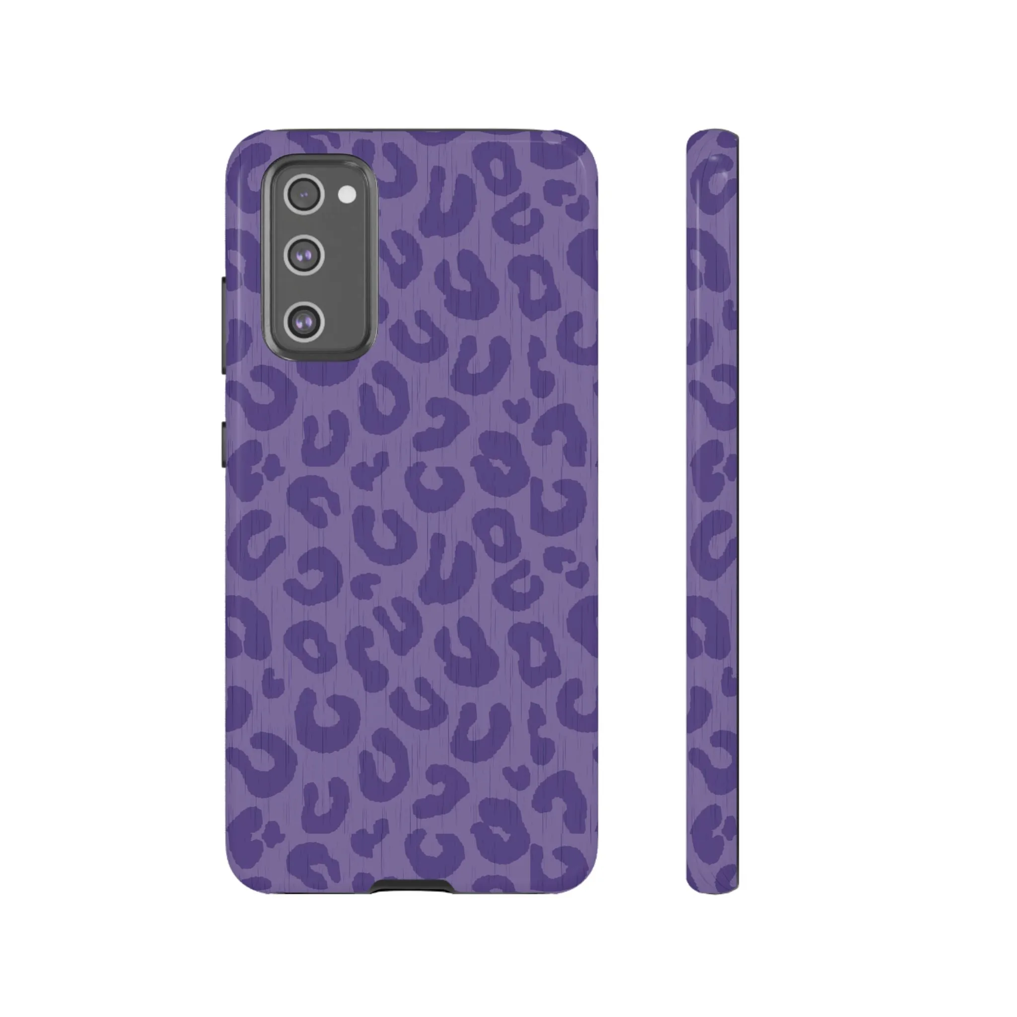 Purple Cheetah Cell Phone Tough Case - Various Styles/Sizes