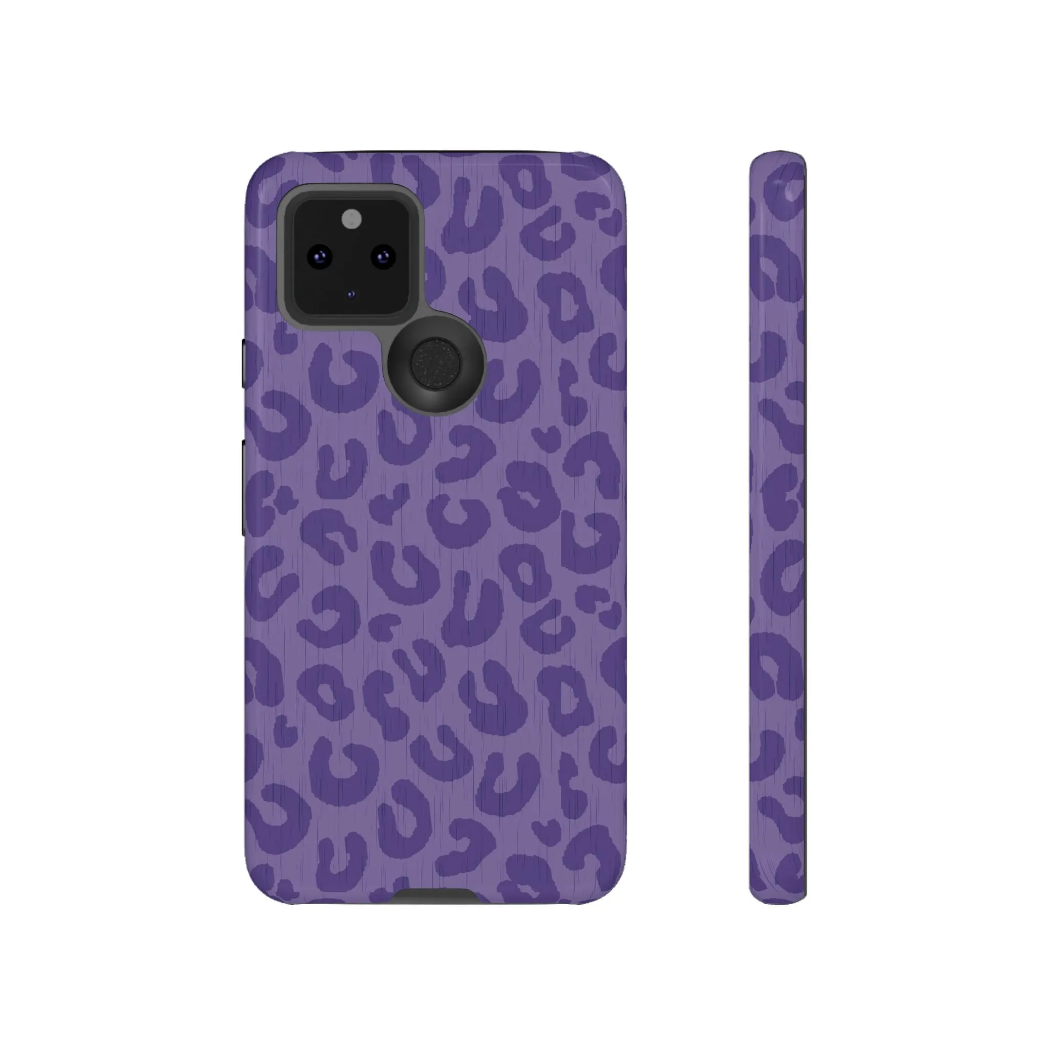 Purple Cheetah Cell Phone Tough Case - Various Styles/Sizes