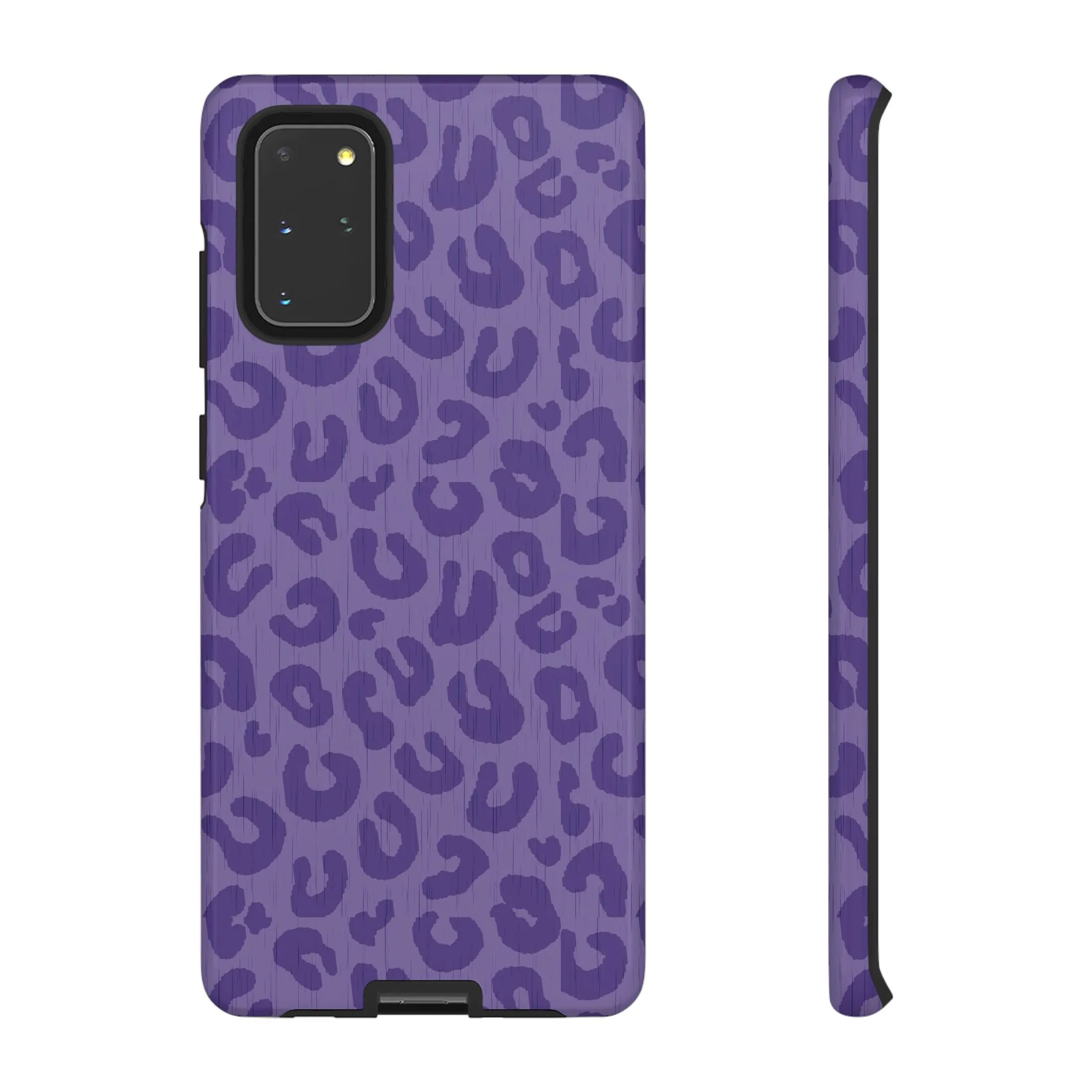 Purple Cheetah Cell Phone Tough Case - Various Styles/Sizes
