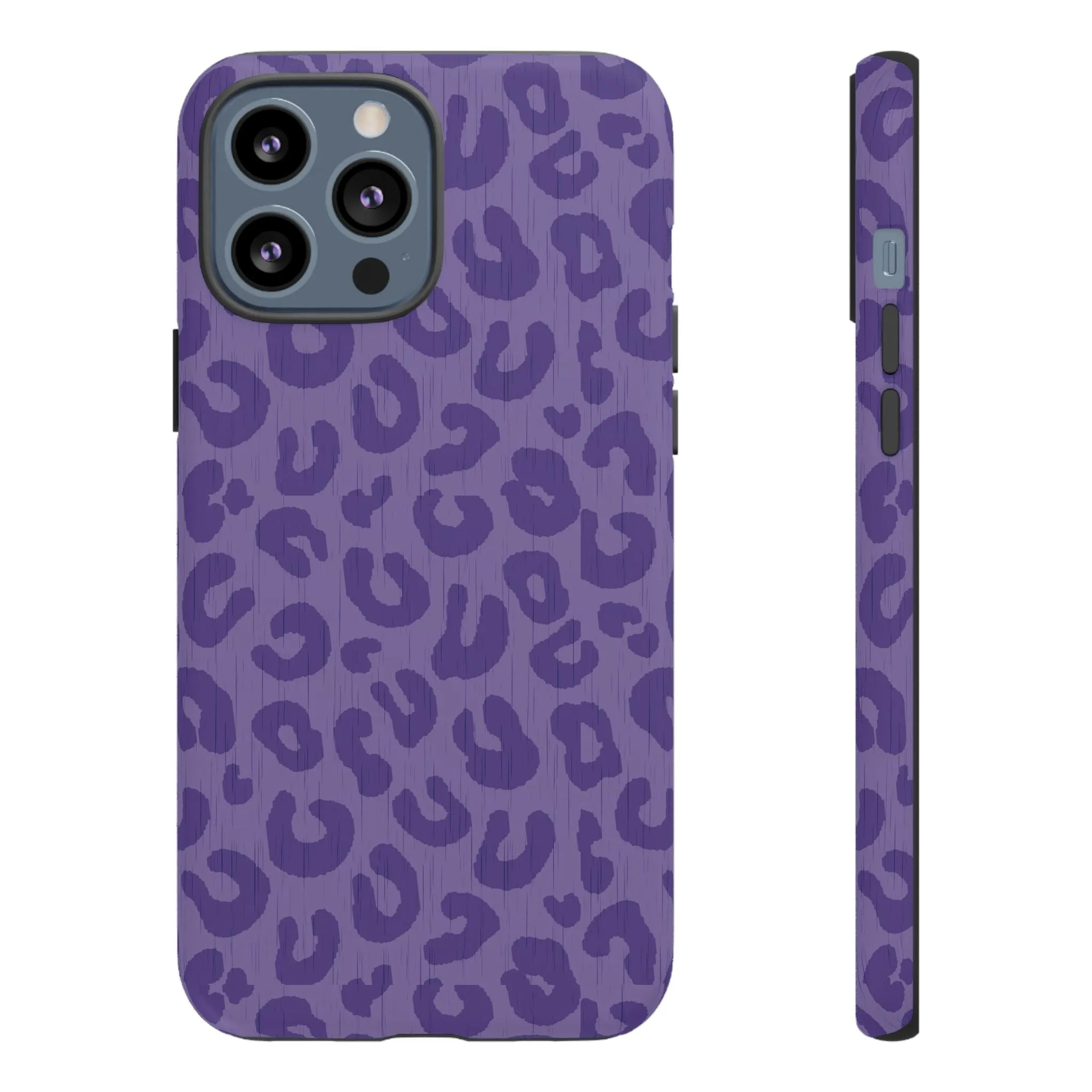 Purple Cheetah Cell Phone Tough Case - Various Styles/Sizes