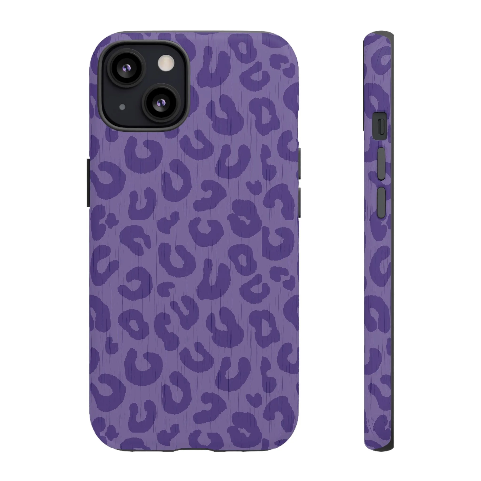 Purple Cheetah Cell Phone Tough Case - Various Styles/Sizes
