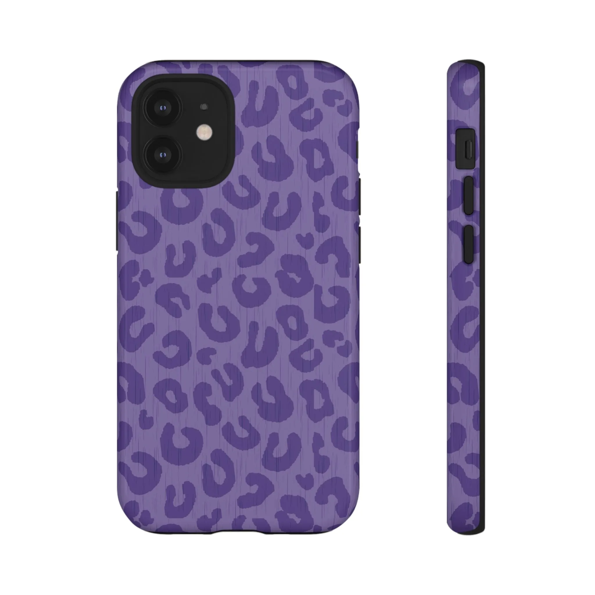 Purple Cheetah Cell Phone Tough Case - Various Styles/Sizes