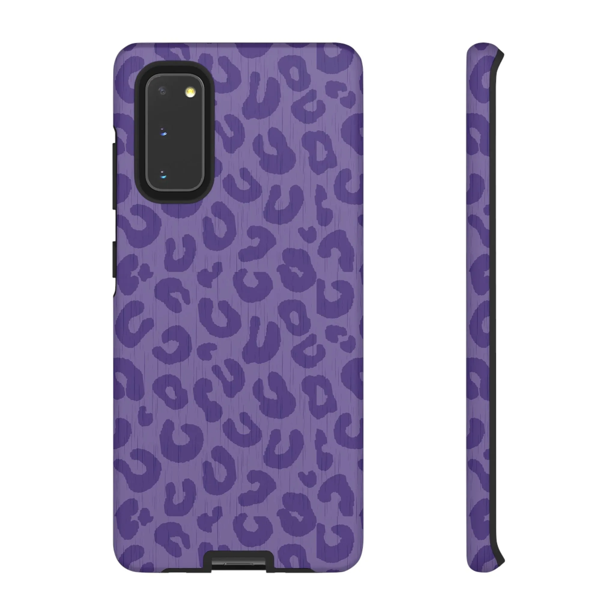 Purple Cheetah Cell Phone Tough Case - Various Styles/Sizes