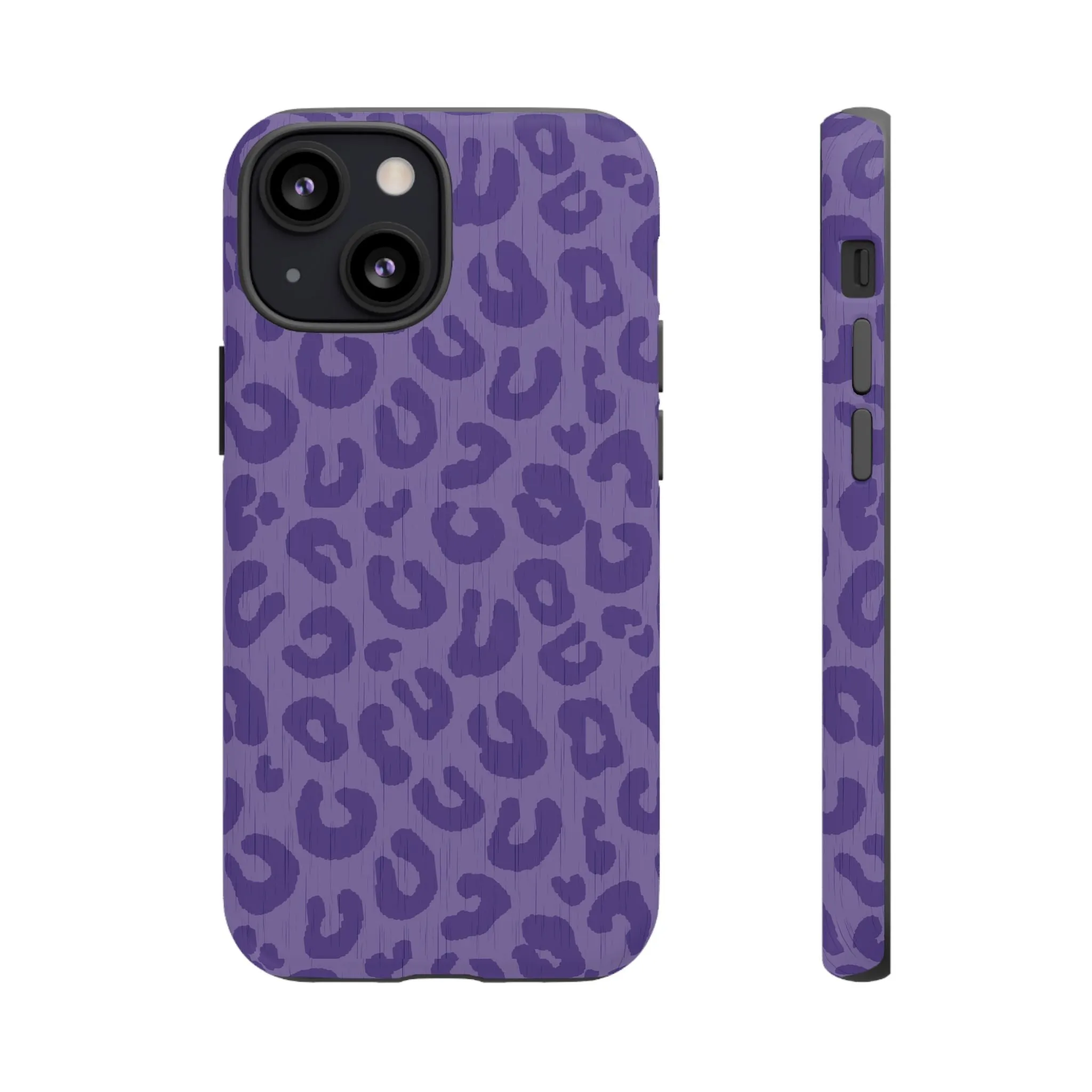 Purple Cheetah Cell Phone Tough Case - Various Styles/Sizes