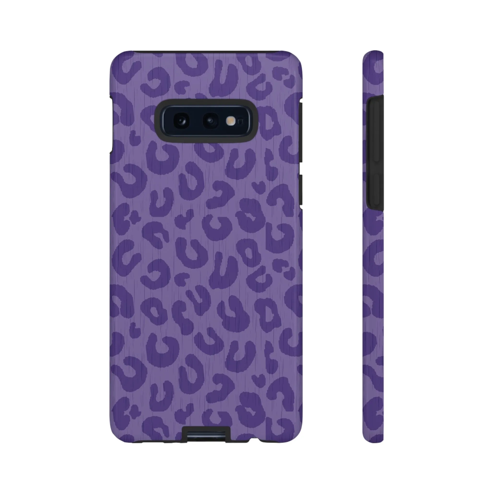 Purple Cheetah Cell Phone Tough Case - Various Styles/Sizes