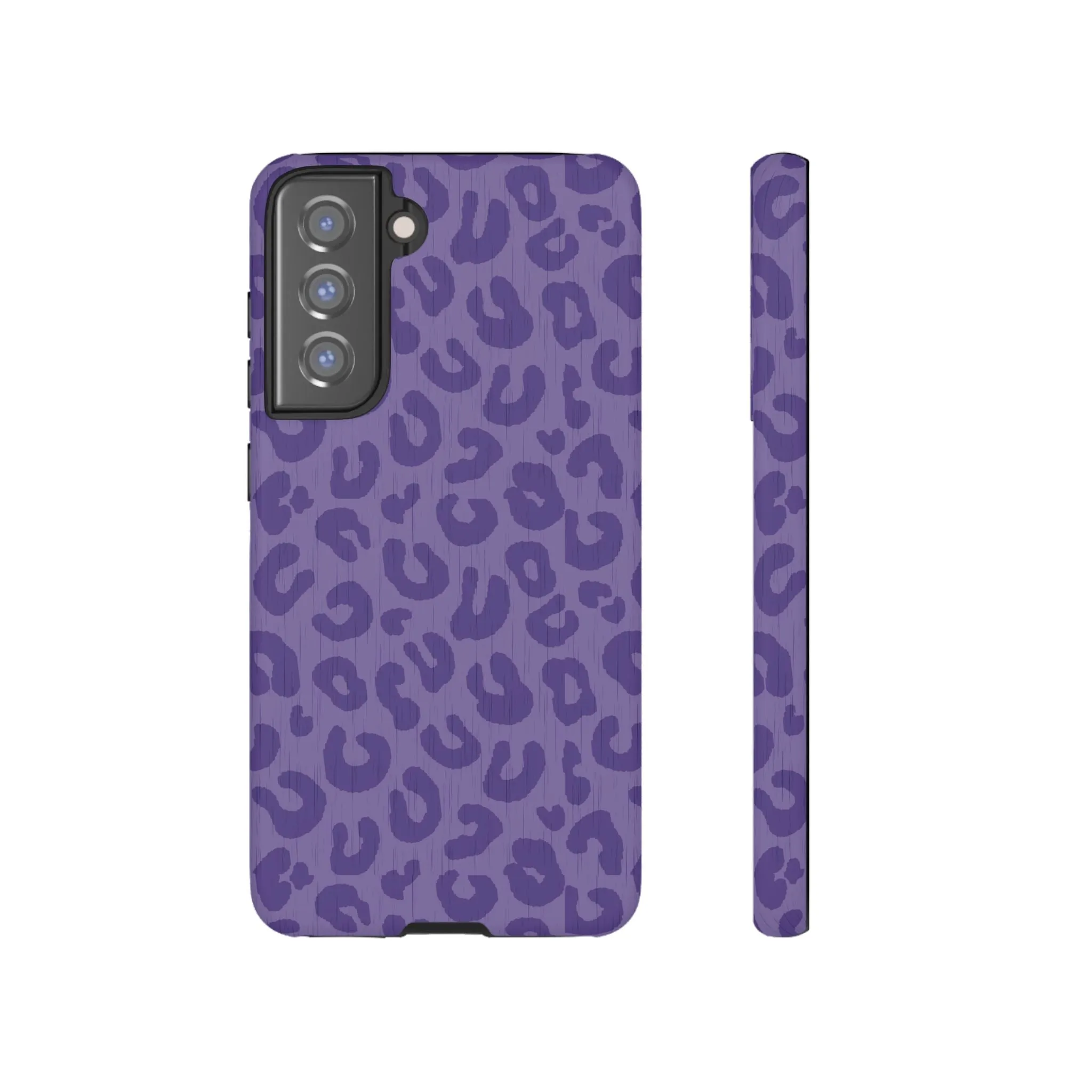 Purple Cheetah Cell Phone Tough Case - Various Styles/Sizes