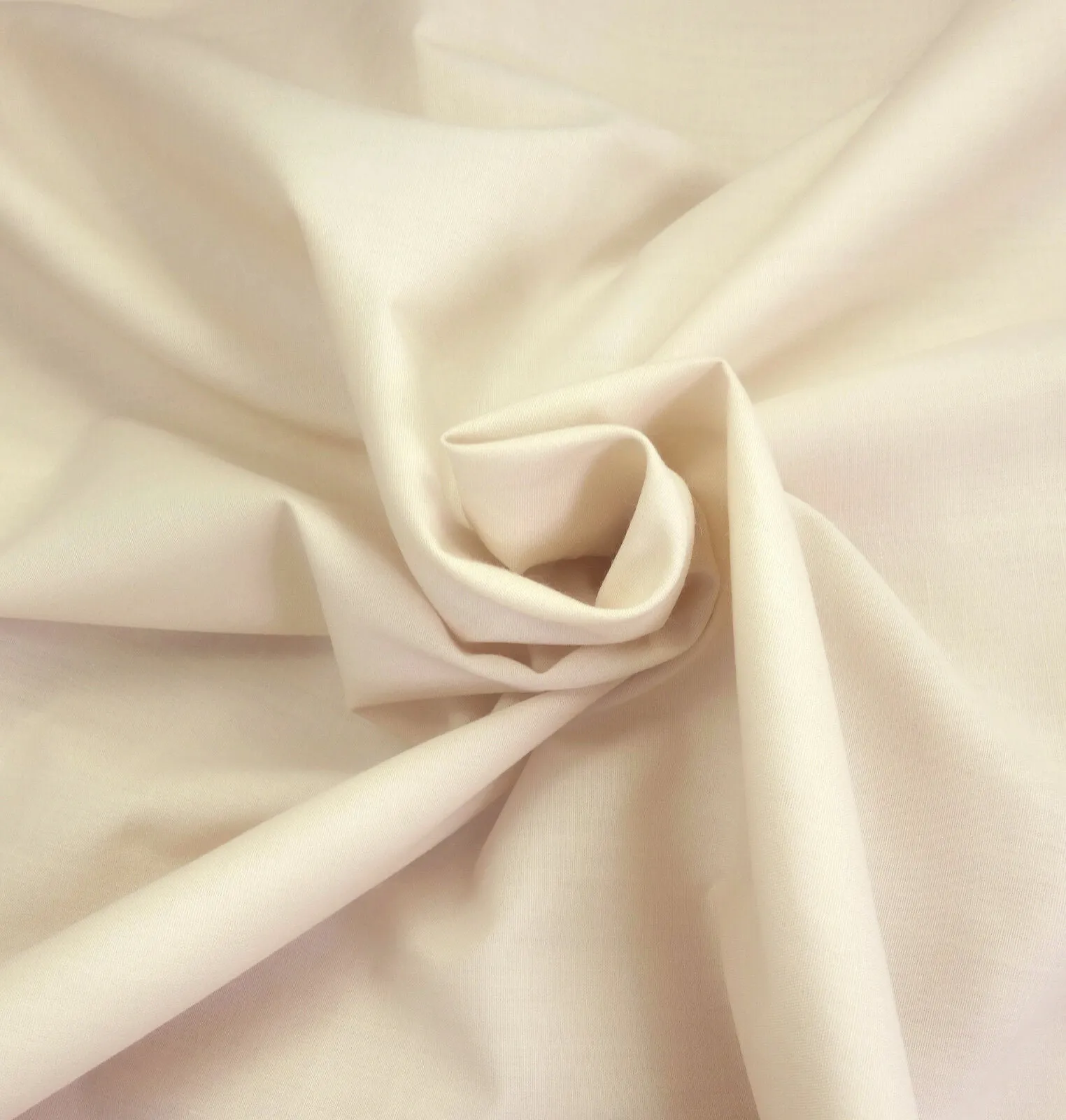 Quality Plain Polycotton Fabric Material 112CM Craft Dressmaking Bunting Per Metre