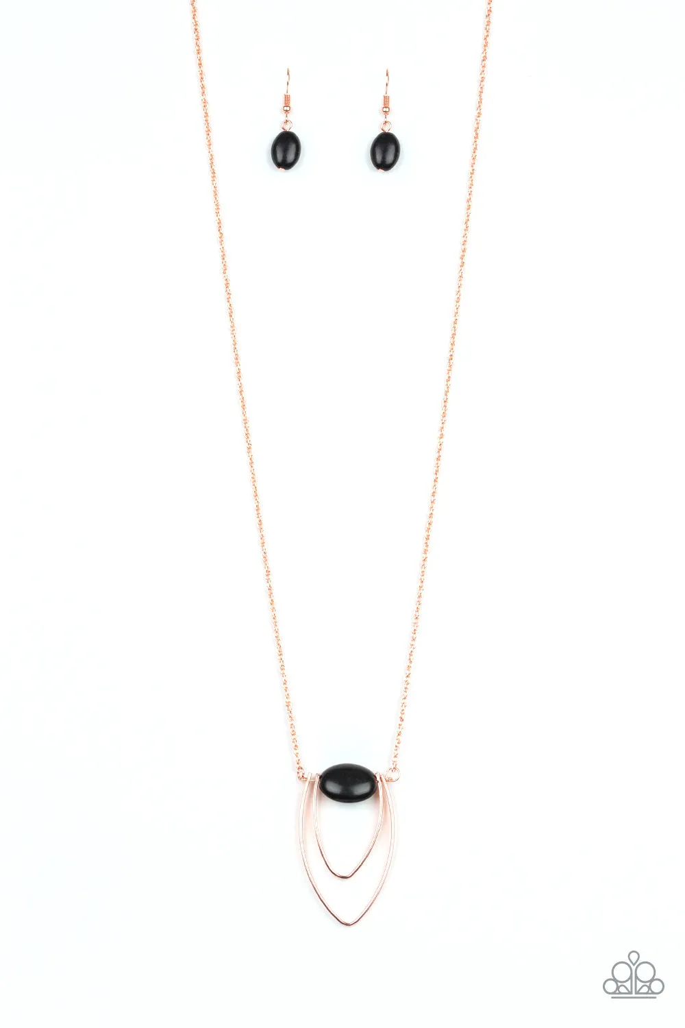 Quarry Quest Black Necklace