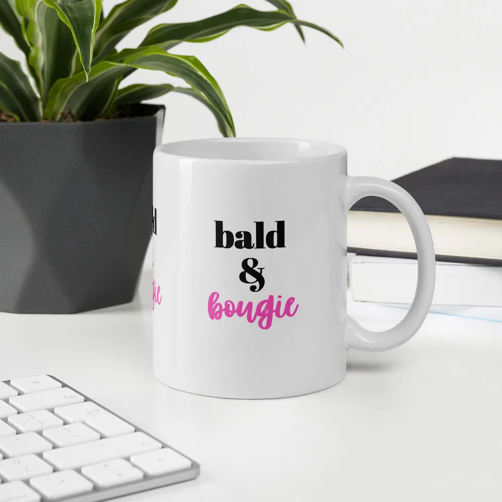 "Bald & Bougie" Mug