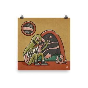 "Serenade" Pop Wonder Art Print 12in x 12in