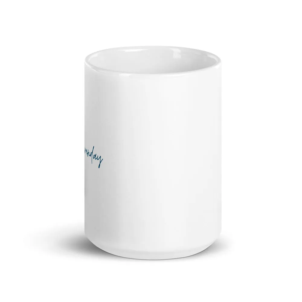 "Sunday Runday- BLUE" Mug