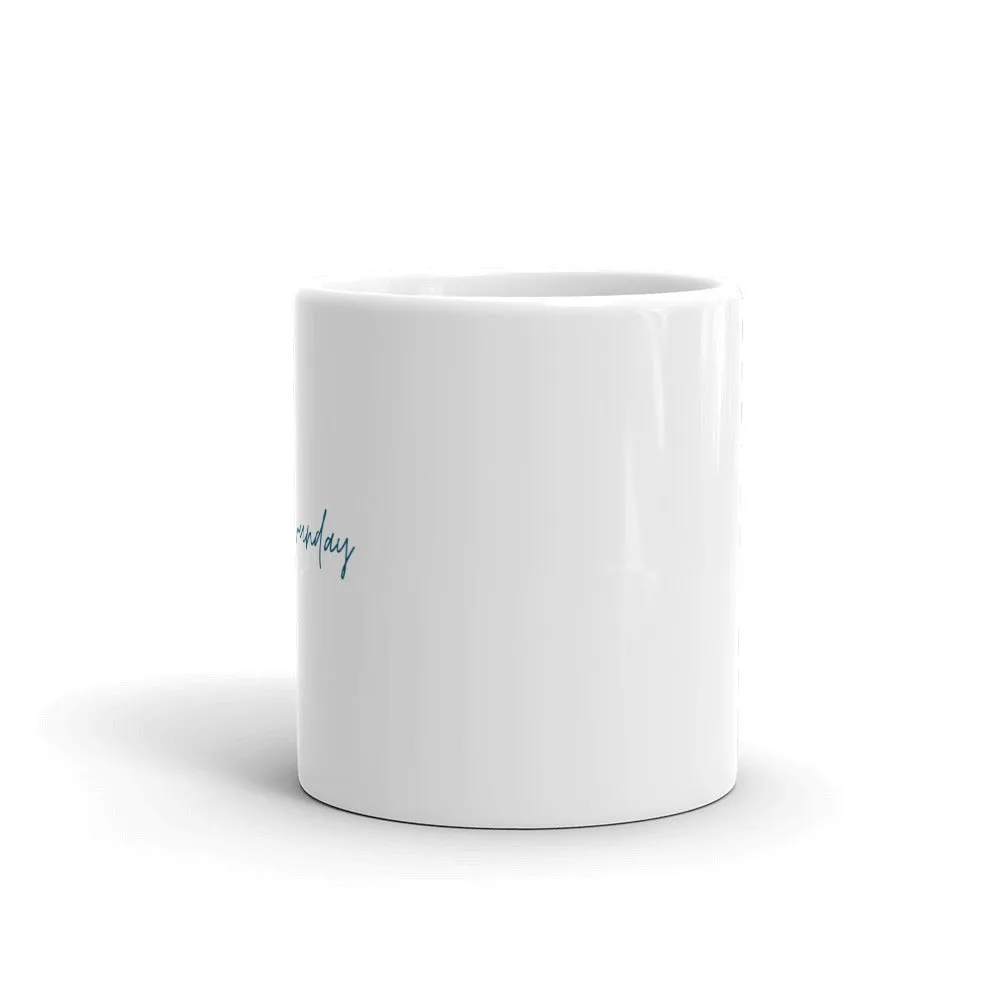 "Sunday Runday- BLUE" Mug