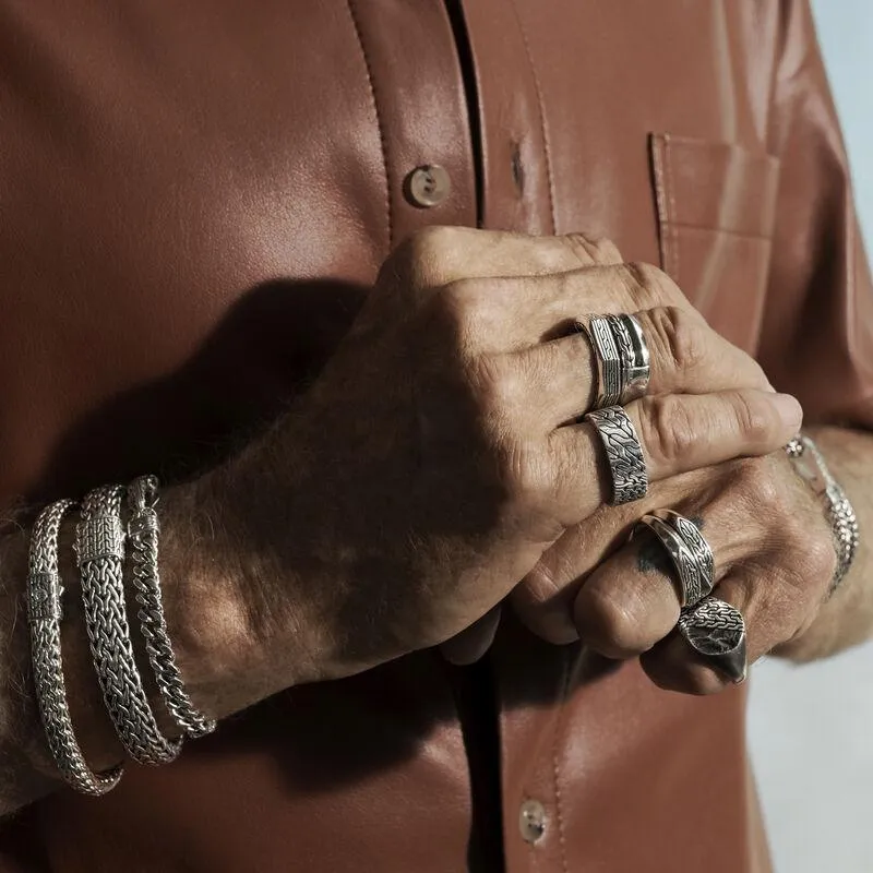 Radial 9MM Band Ring