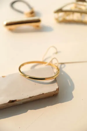 Rae: 18k Gold Plain Bracelet