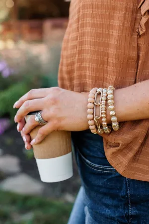 Raise The Standards Bracelet Set- Natural