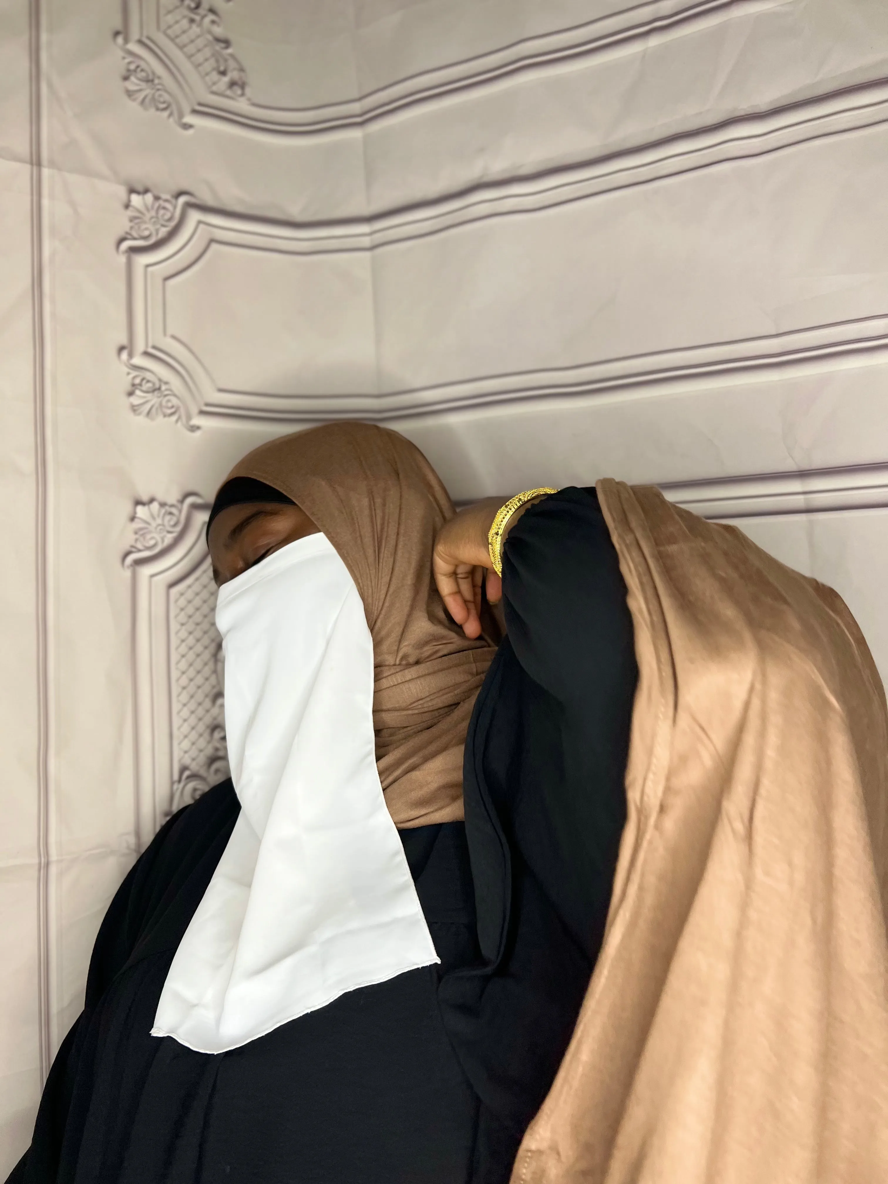 Ramadan  jersey Hijab Box :Cocoa