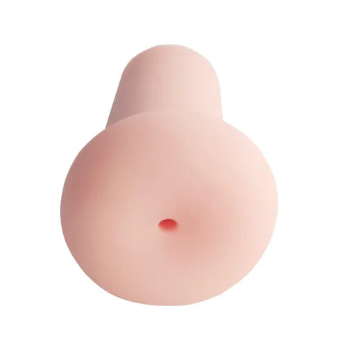 Real Feel Male Masturbator: Lifelike Anus Design, Textured Canal, 12.5cm Length