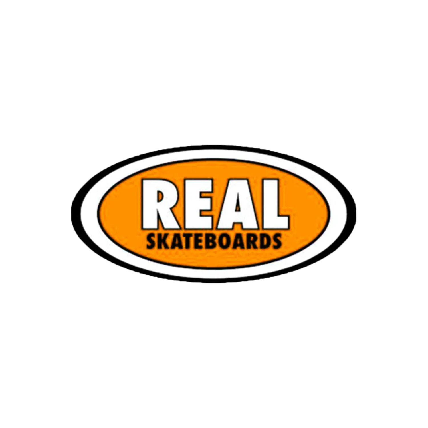Real - Oval Classic 7" Sticker
