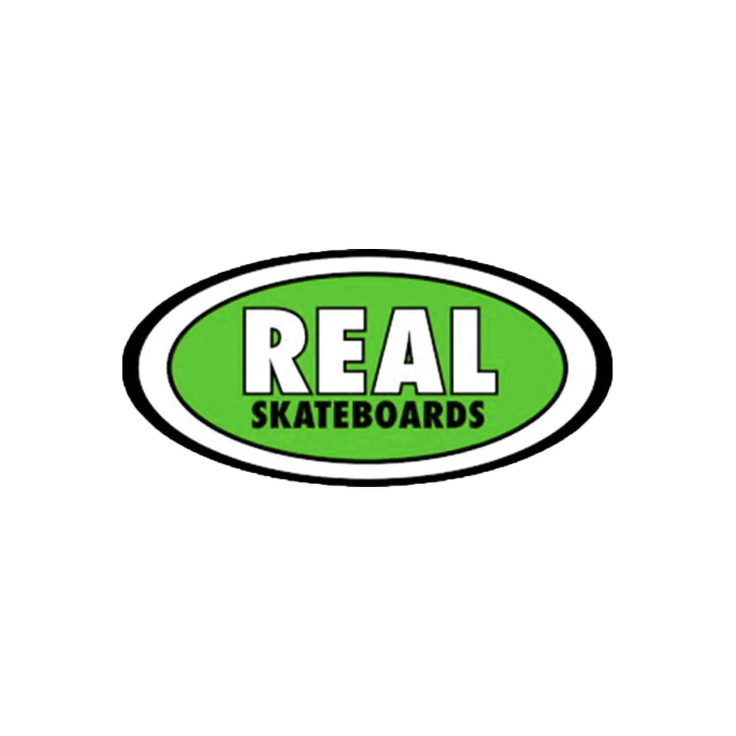 Real - Oval Classic 7" Sticker