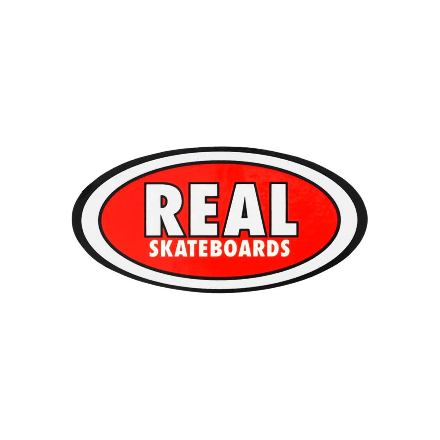 Real - Oval Classic 7" Sticker