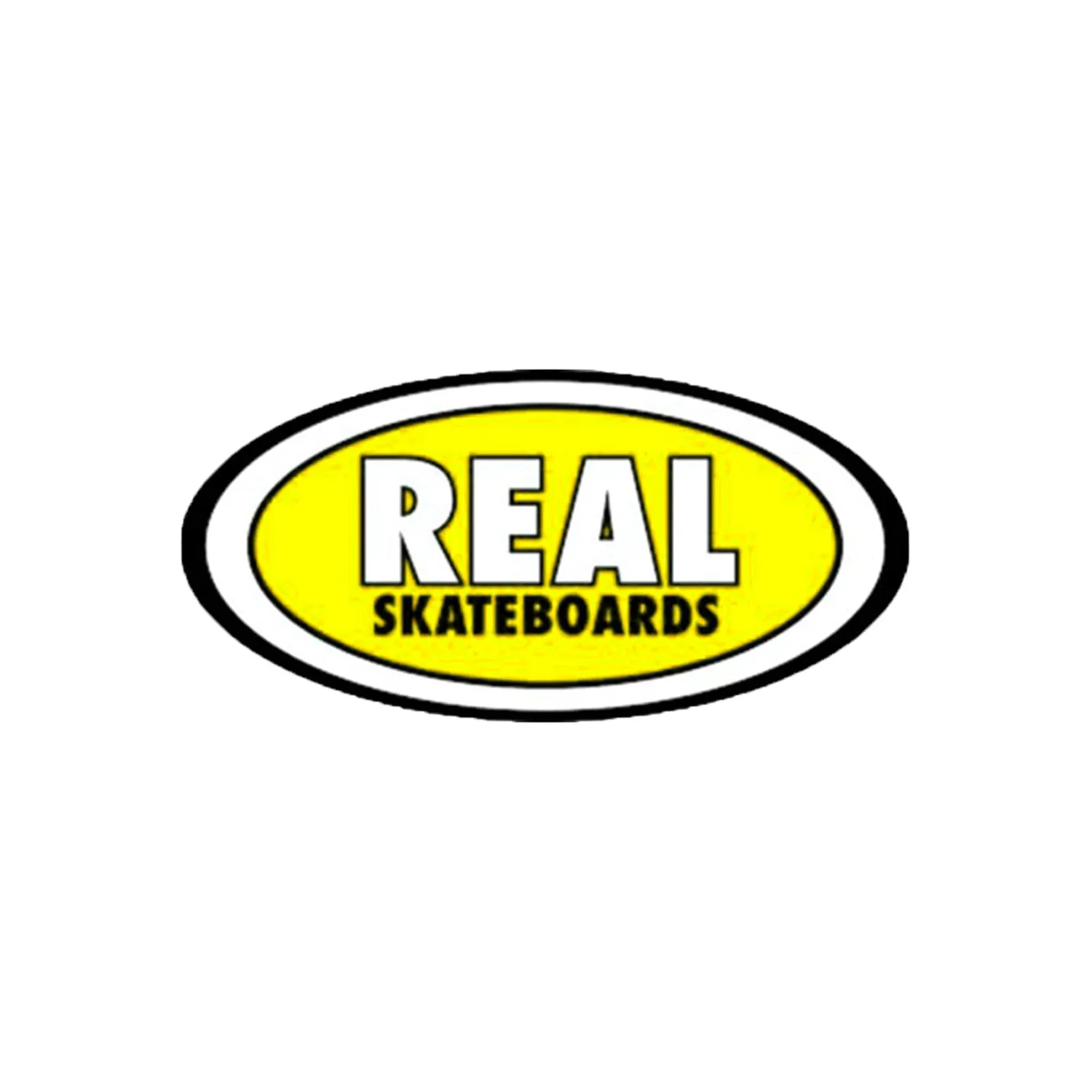 Real - Oval Classic 7" Sticker