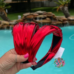 Red Shiny Headbands
