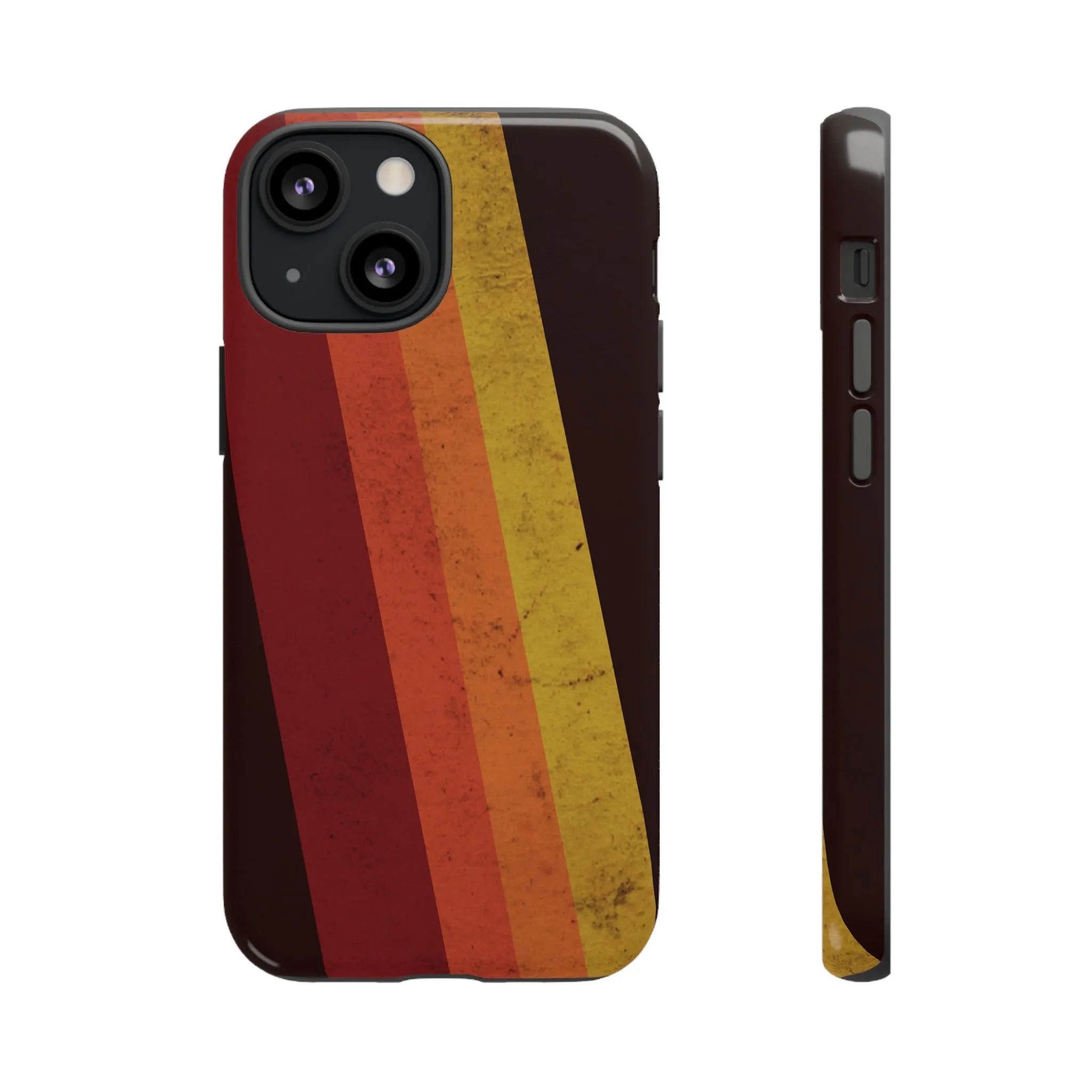 Retro Line Pattern Tough Phone Cases