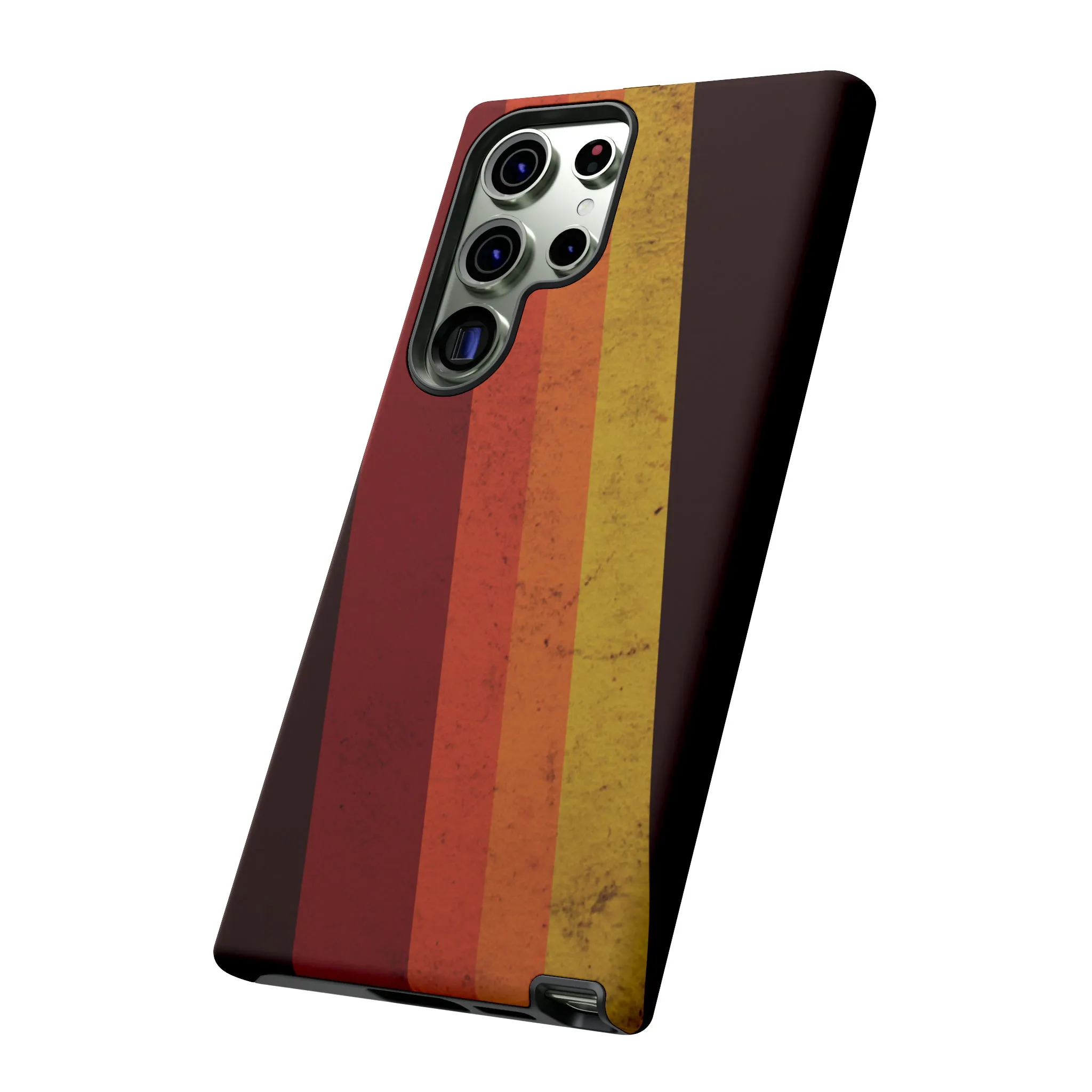 Retro Line Pattern Tough Phone Cases