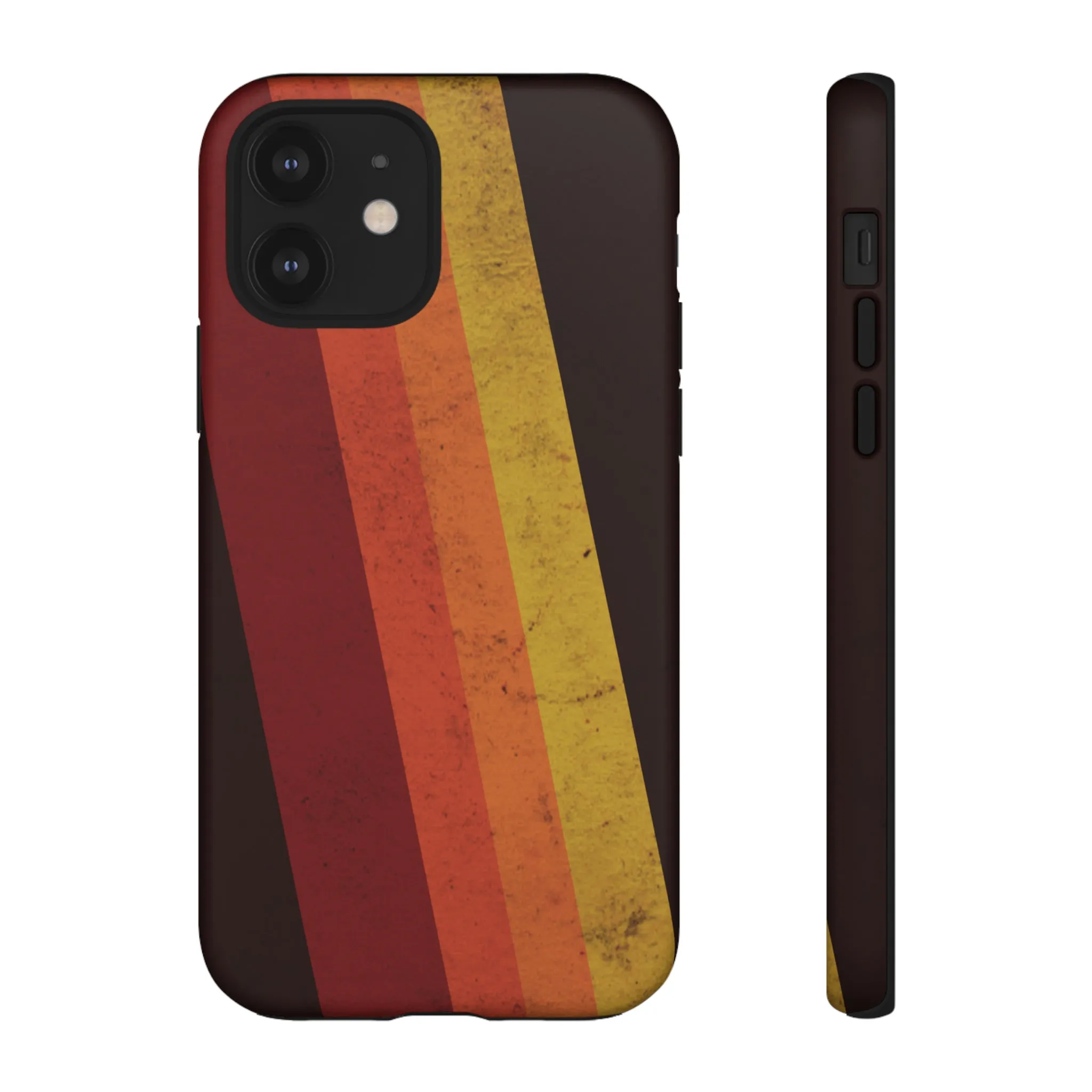 Retro Line Pattern Tough Phone Cases