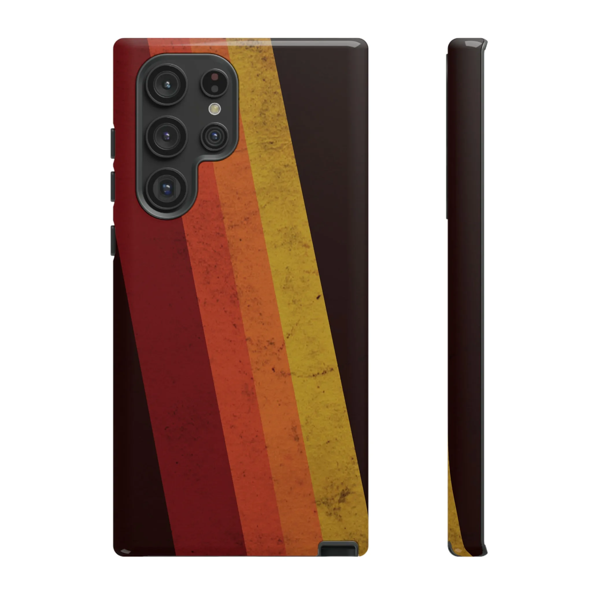 Retro Line Pattern Tough Phone Cases