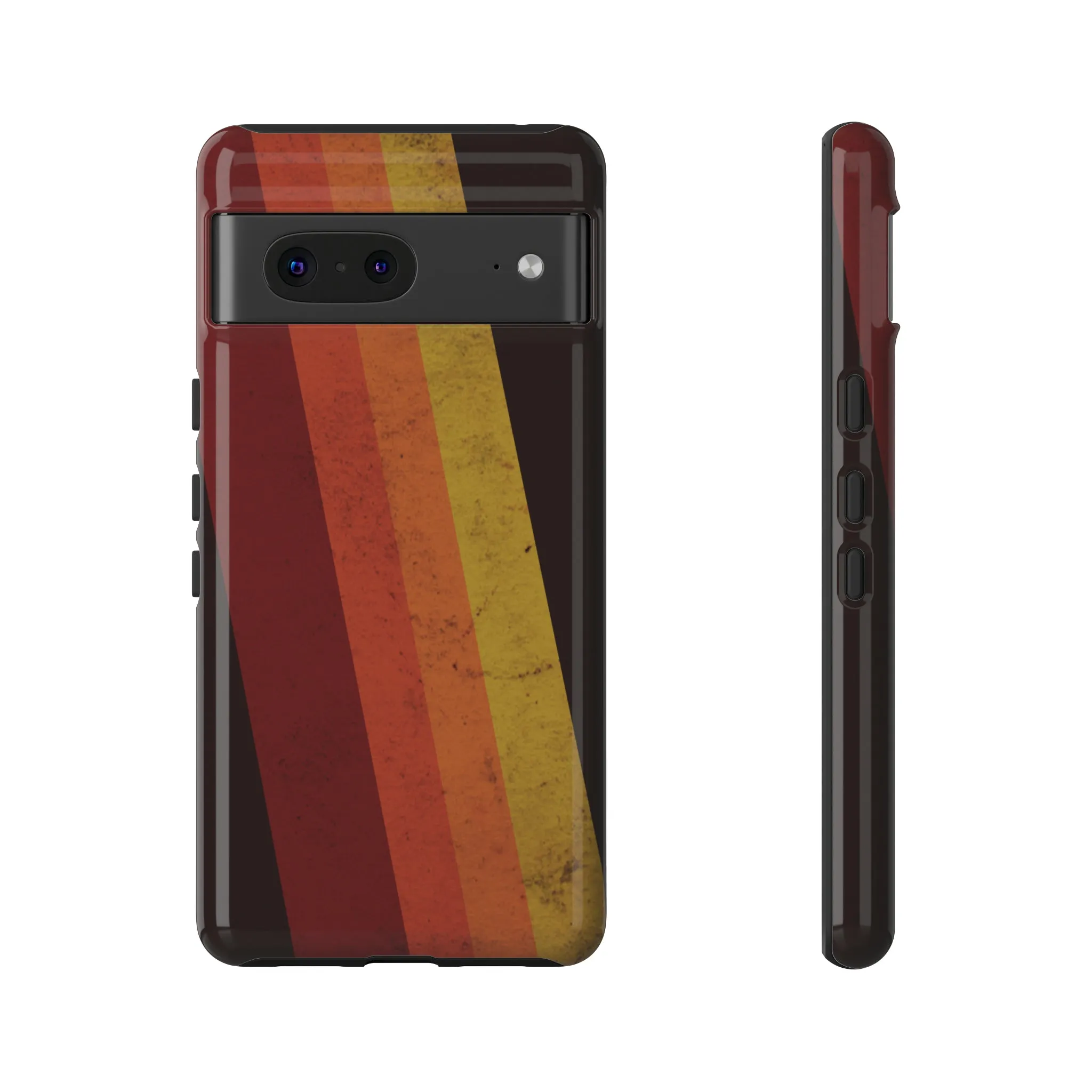 Retro Line Pattern Tough Phone Cases