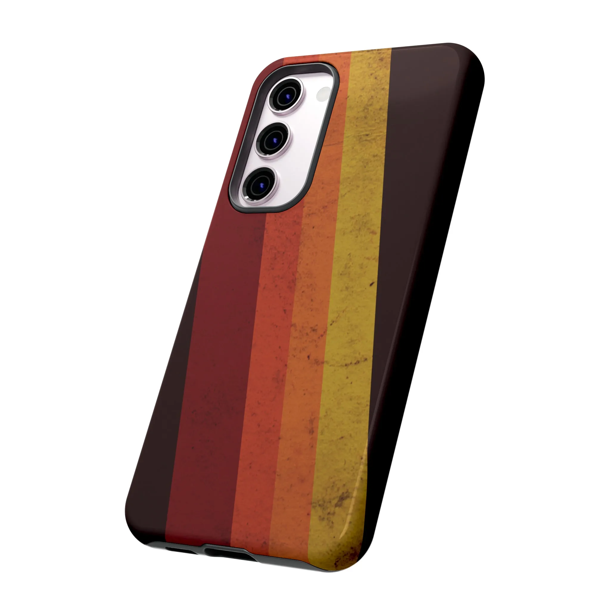 Retro Line Pattern Tough Phone Cases