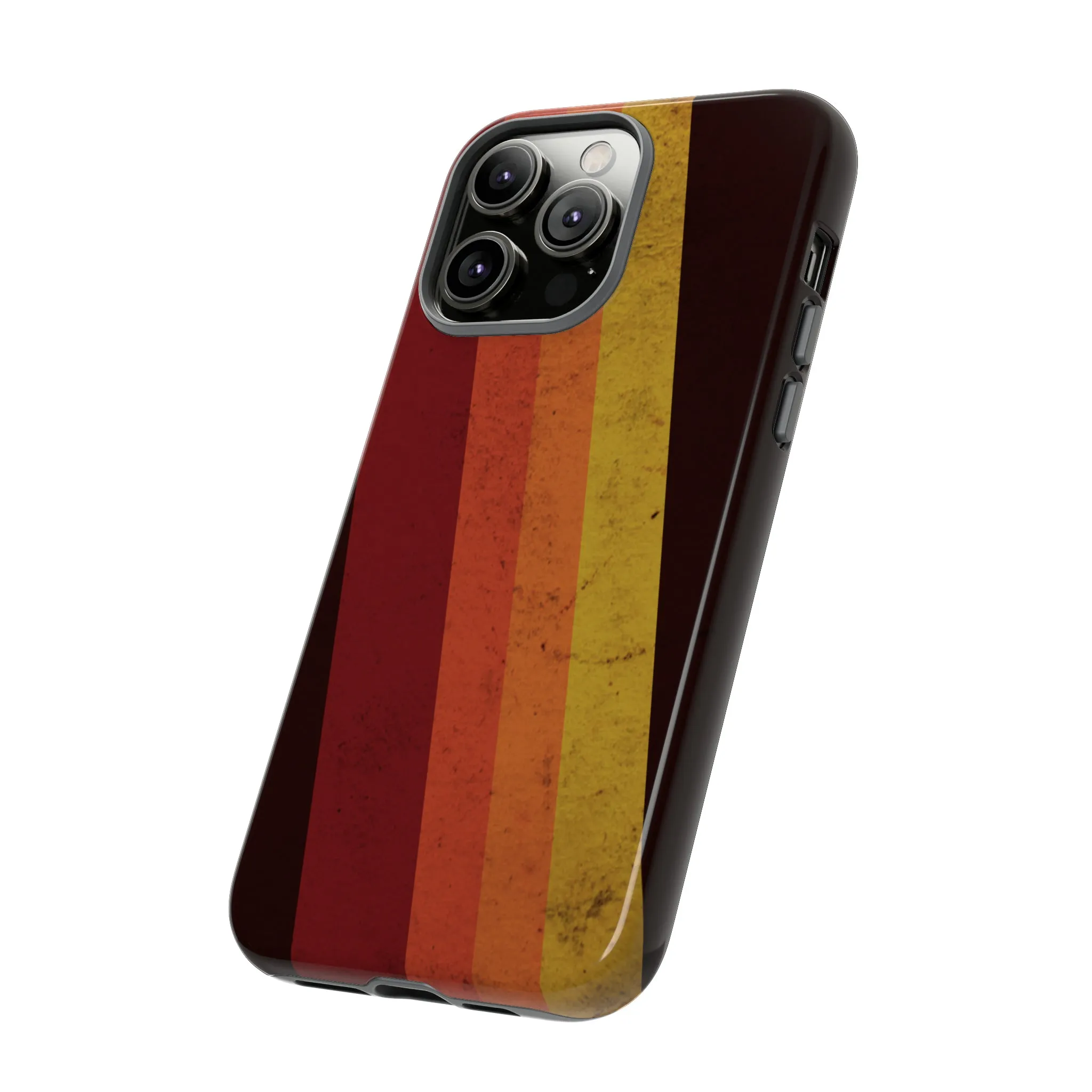 Retro Line Pattern Tough Phone Cases