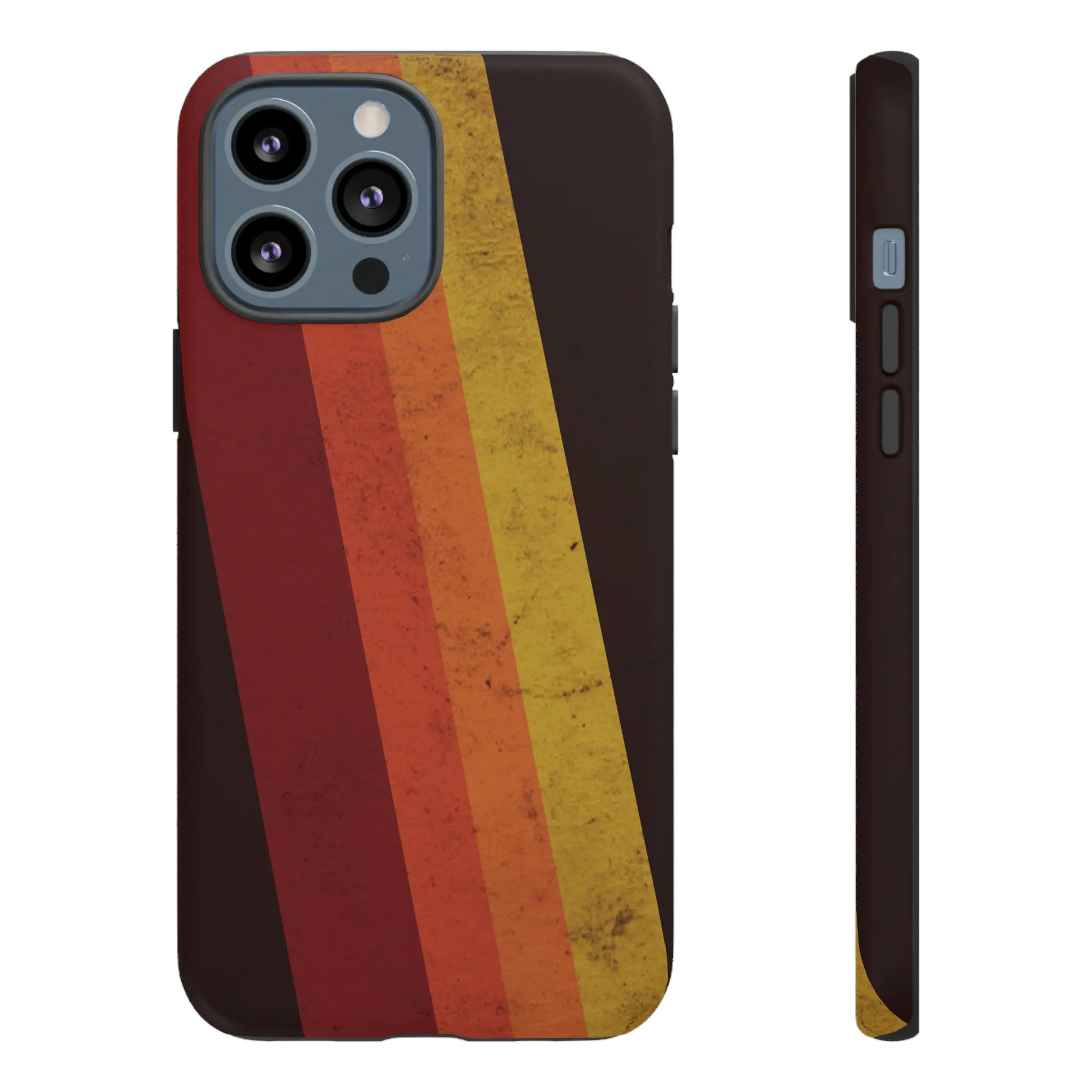 Retro Line Pattern Tough Phone Cases