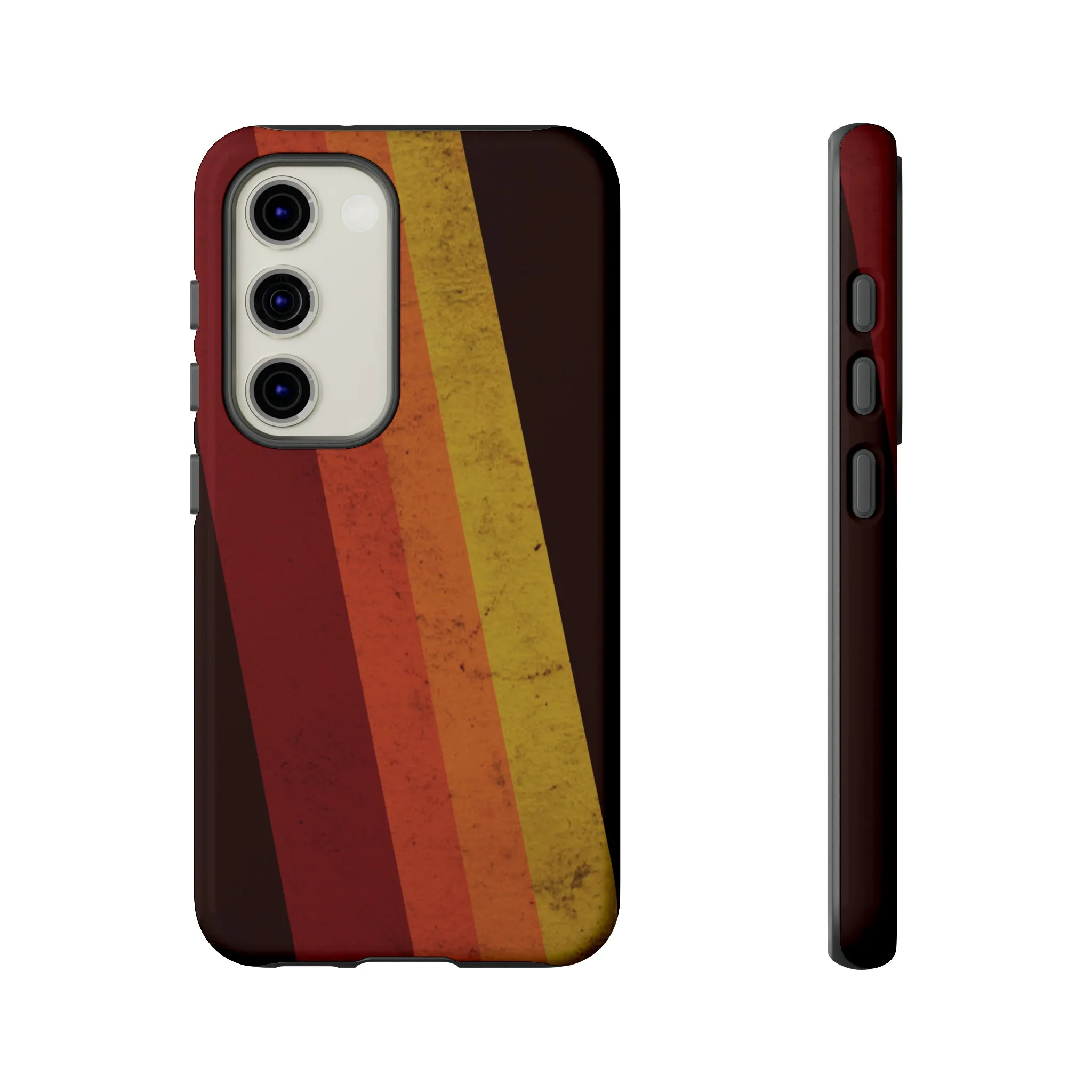 Retro Line Pattern Tough Phone Cases