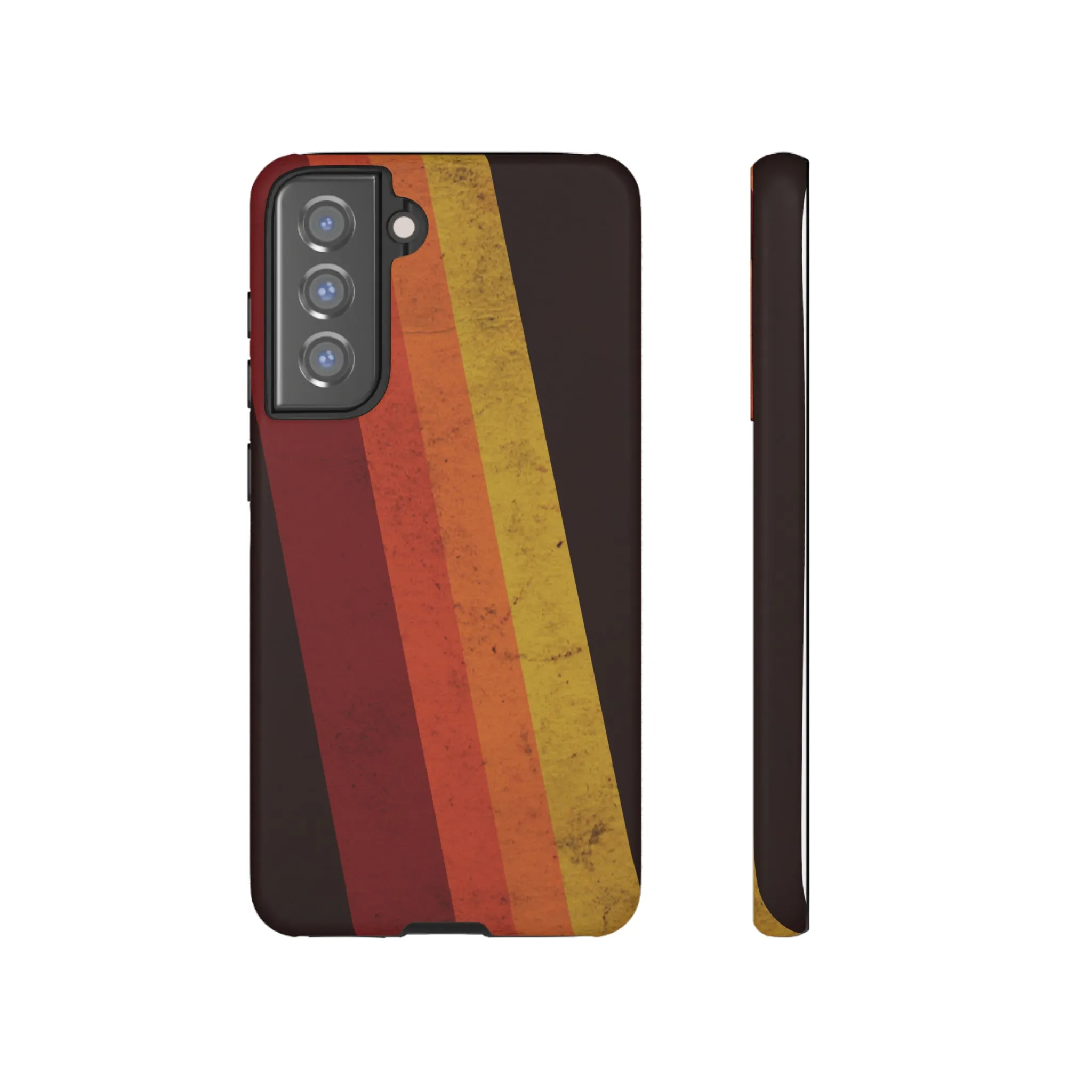 Retro Line Pattern Tough Phone Cases