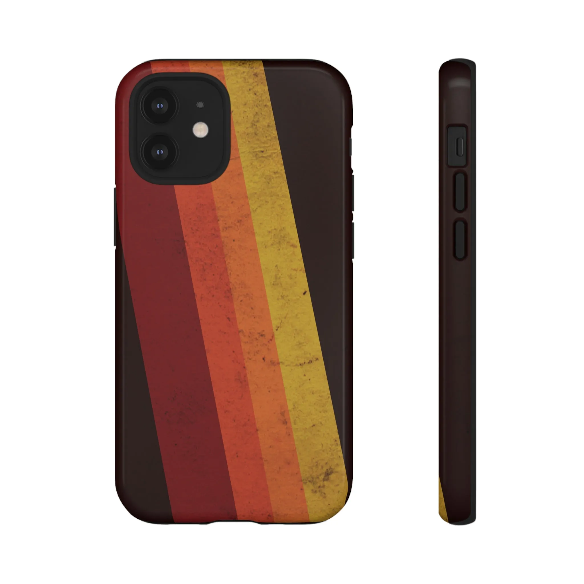 Retro Line Pattern Tough Phone Cases