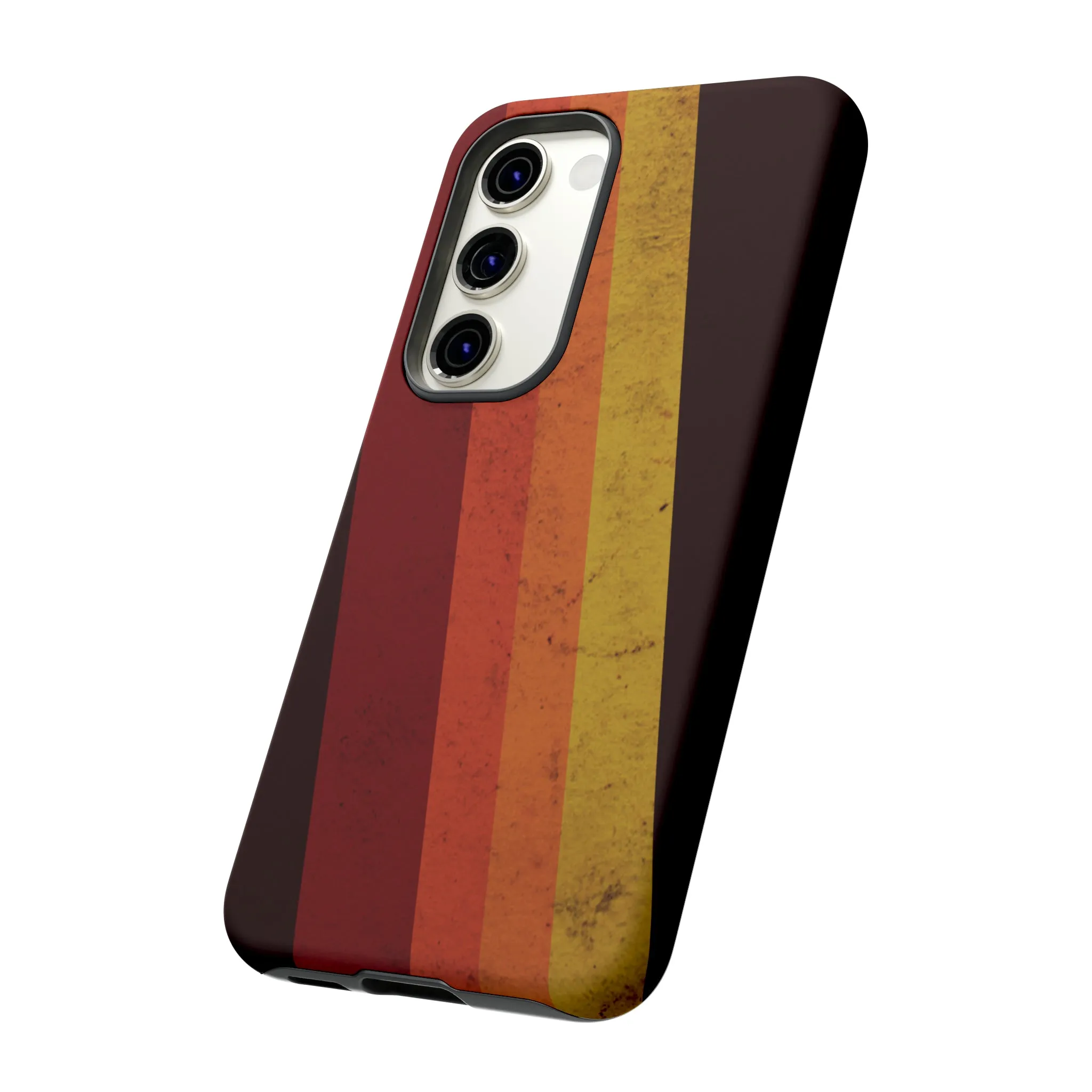 Retro Line Pattern Tough Phone Cases