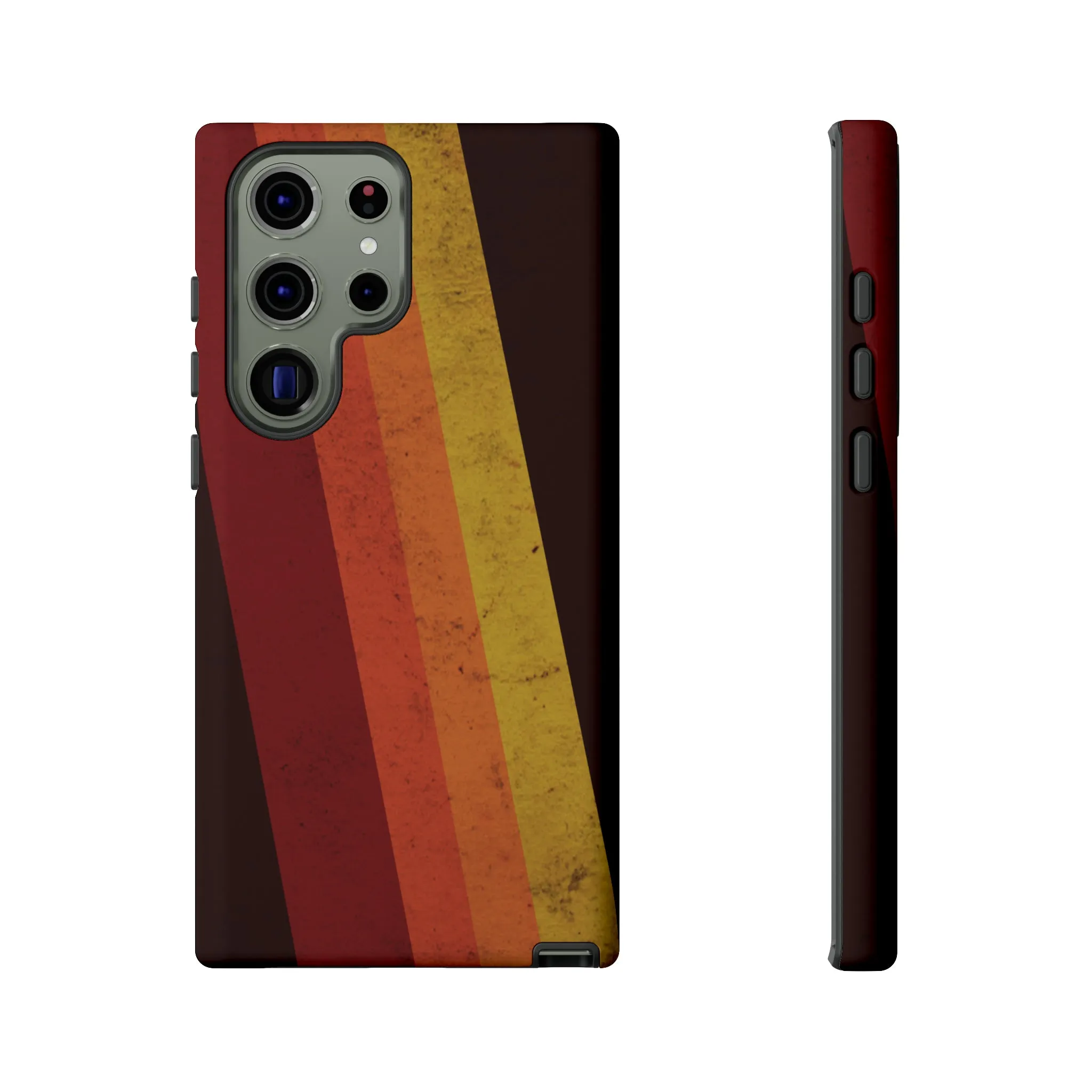 Retro Line Pattern Tough Phone Cases