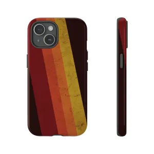Retro Line Pattern Tough Phone Cases