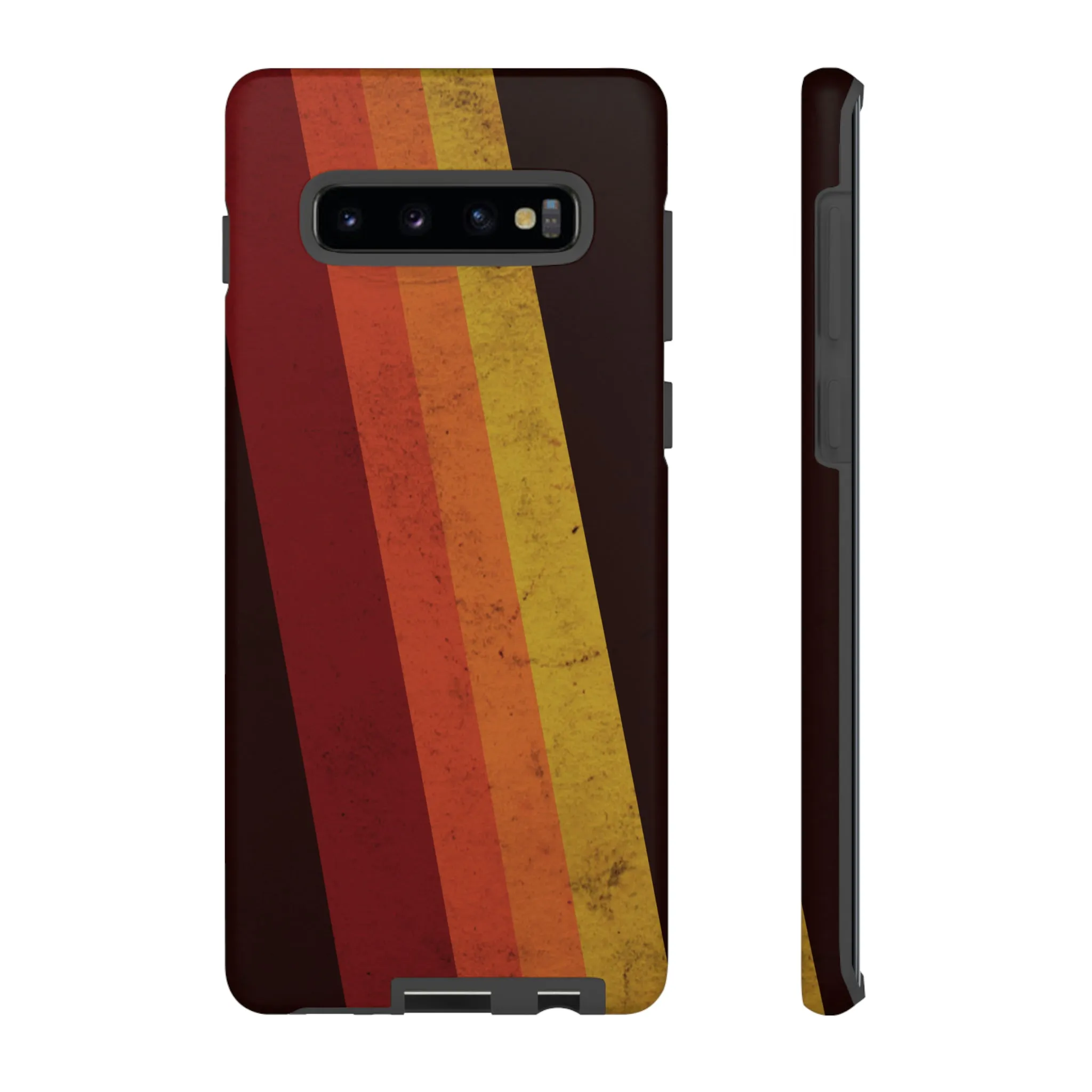 Retro Line Pattern Tough Phone Cases